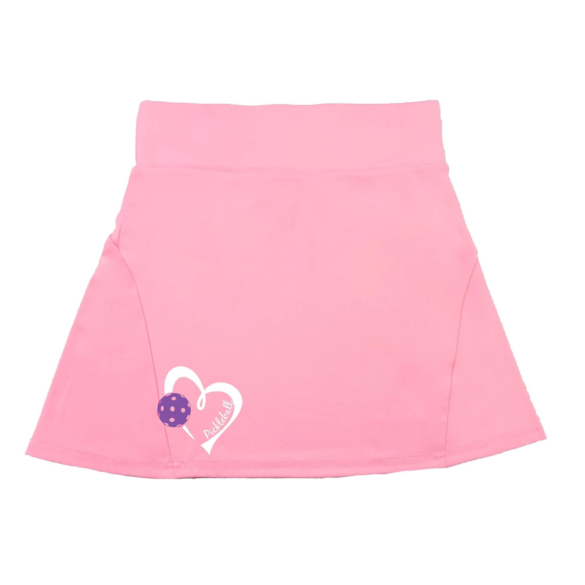 Pickleball Love (Purple) | Women's Flirty Pickleball Skort