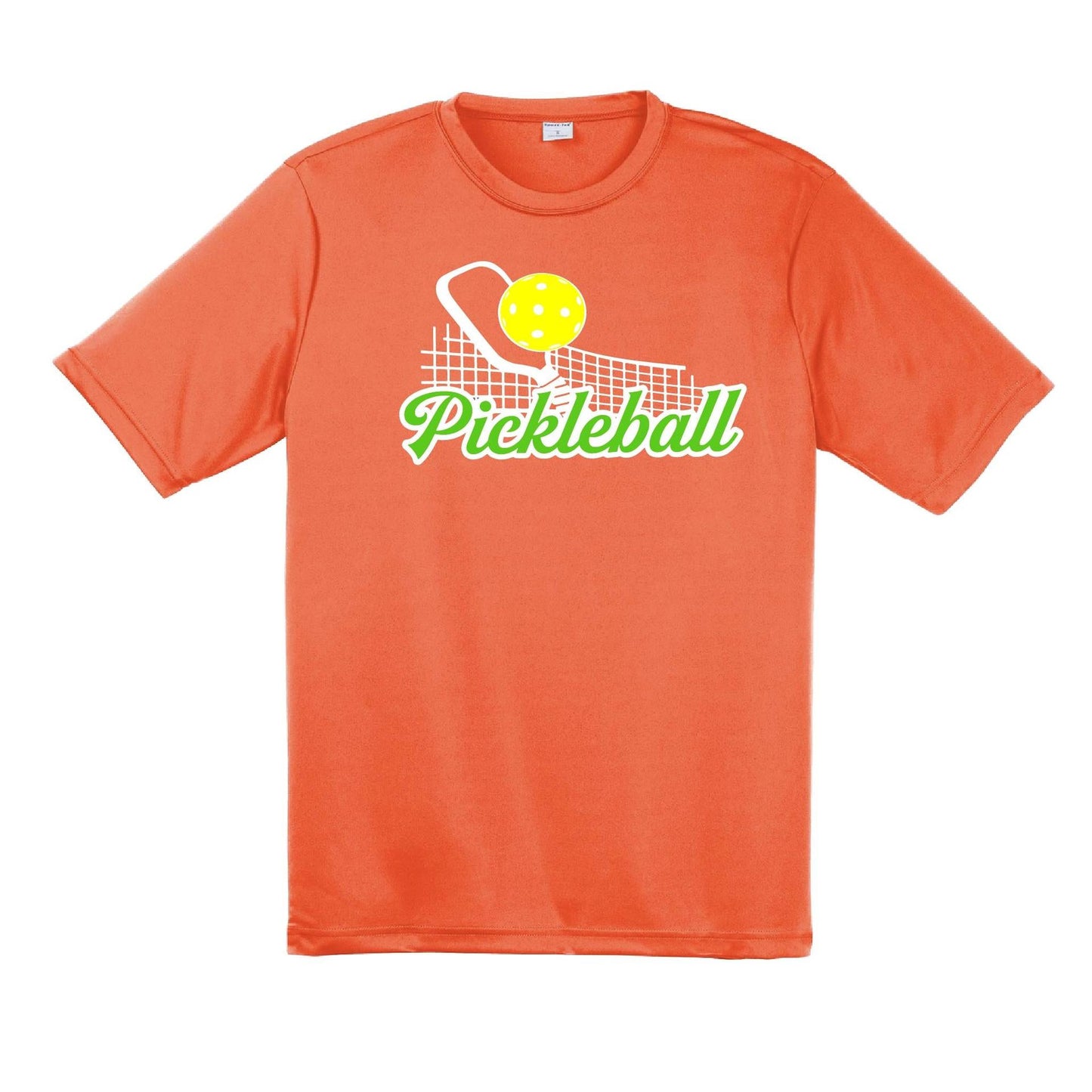 Pickleball Net | Men's Short Sleeve Pickleball Performance T-Shirts | 100% Polyester