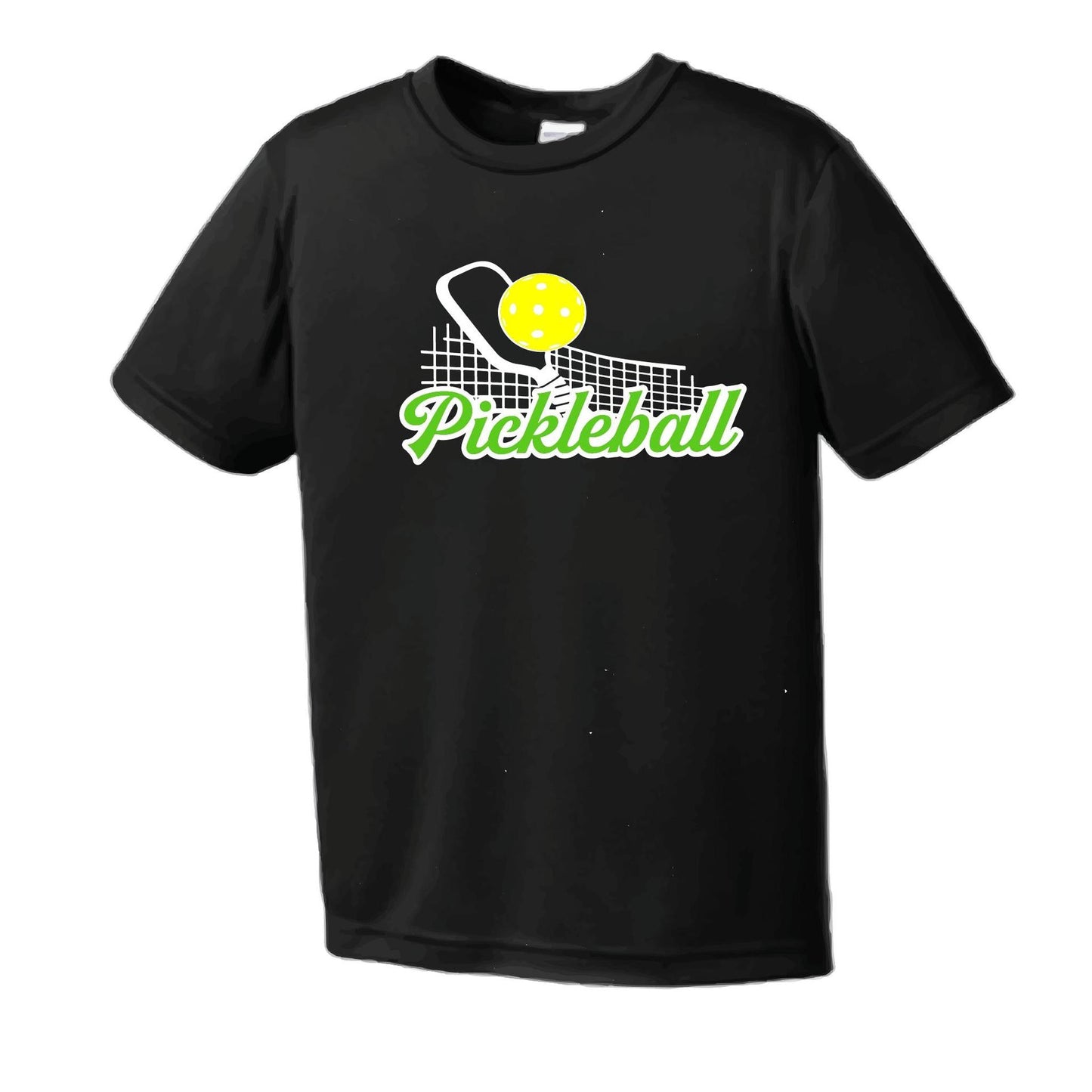 Pickleball Net | Men's Short Sleeve Pickleball Performance T-Shirts | 100% Polyester
