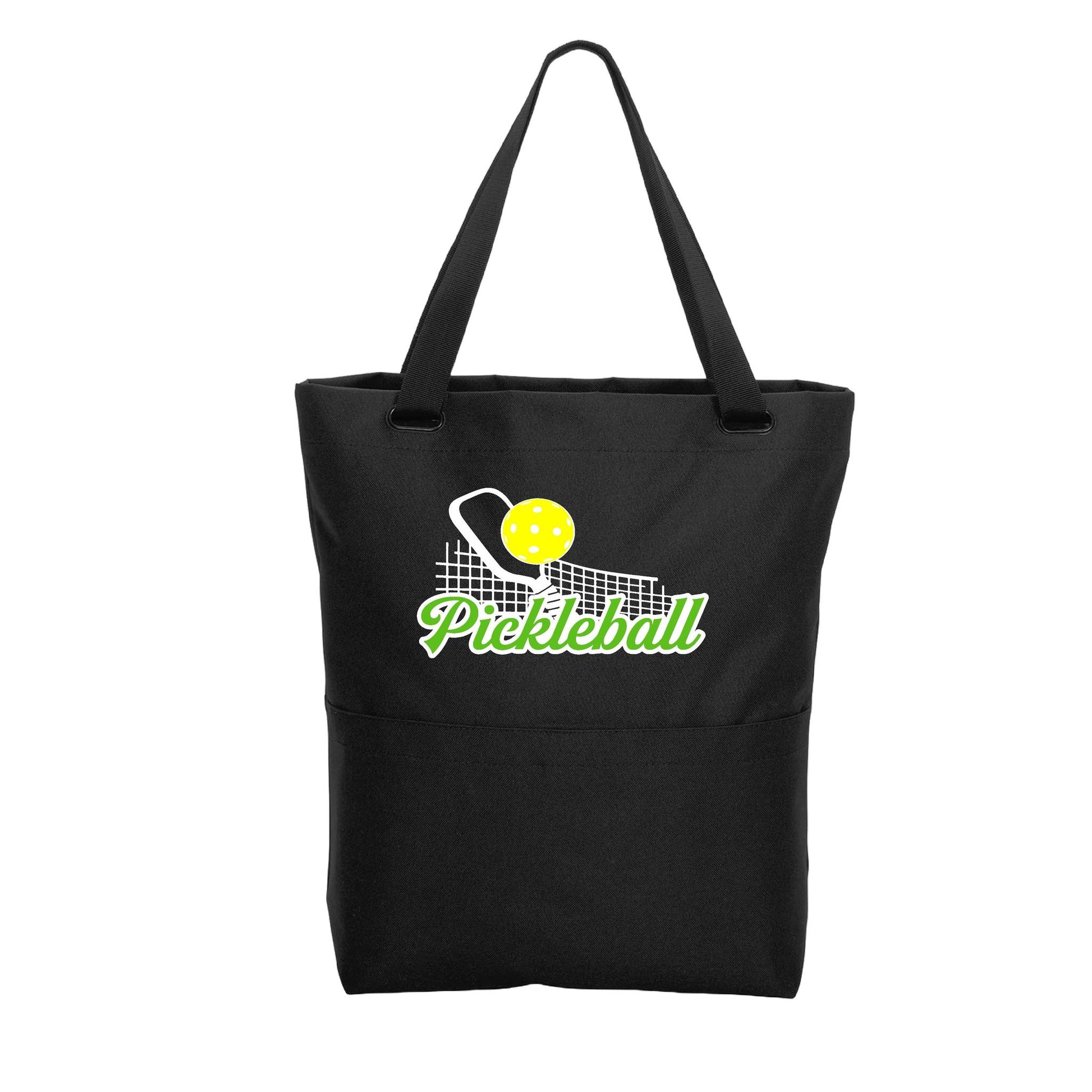 Pickleball Net | Pickleball Sports Convertible Tote Bag | Medium Size Court Tote Bag