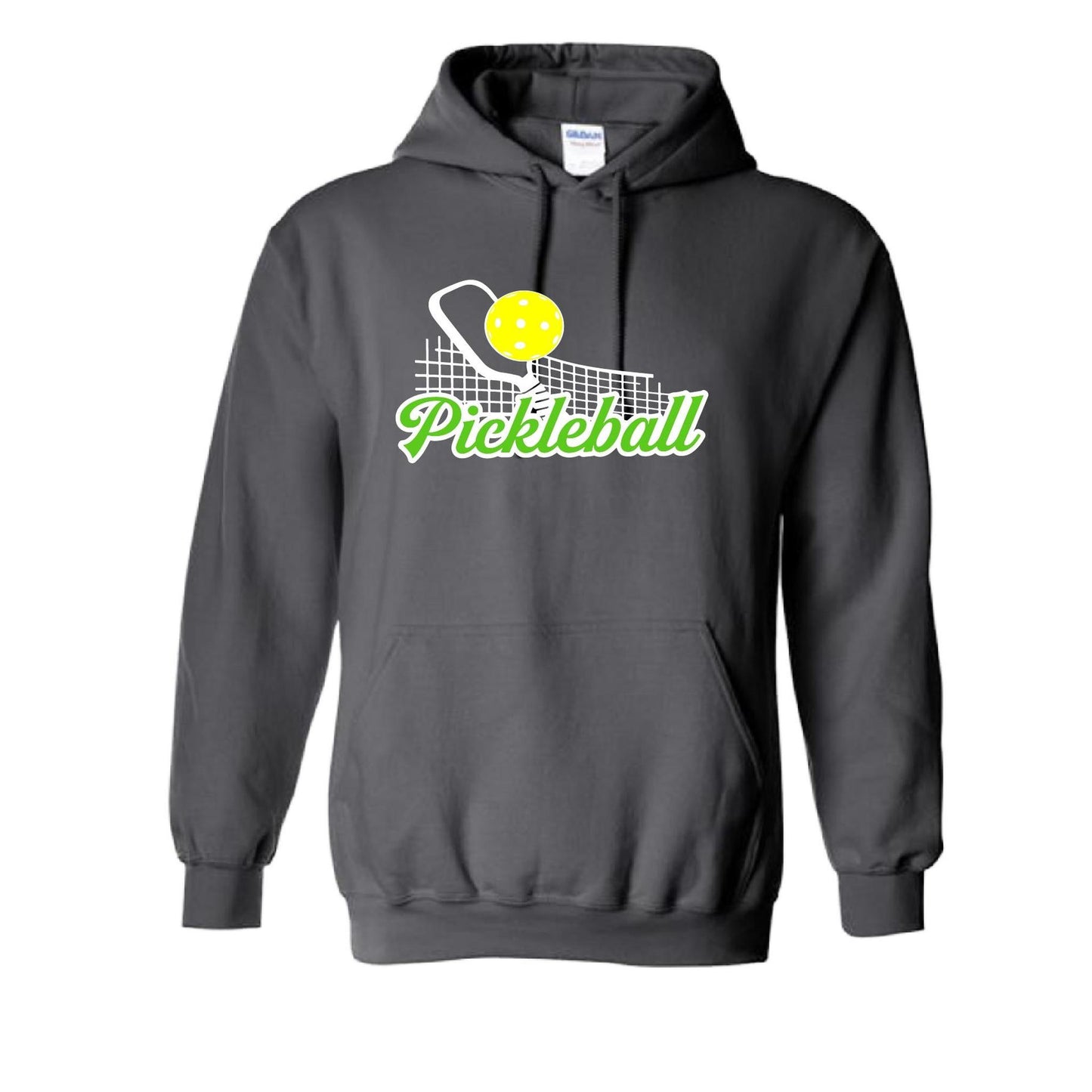 Pickleball Net | Unisex Hoodie Pickleball Sweatshirt | 50% Cotton 50% Polyester
