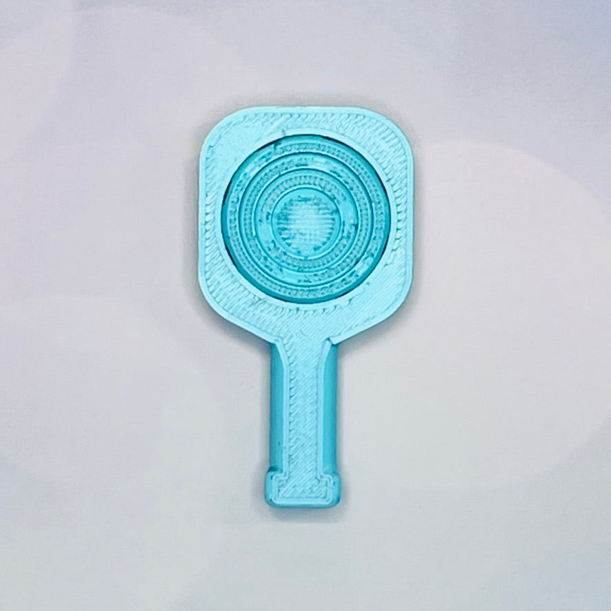 Pickleball Paddle Fidget Keychain | Customizeable Party Favor Gifts | Bag Zipper Pulls and Charms