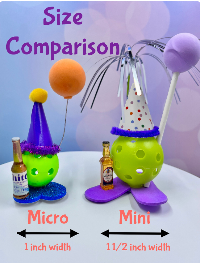 Pickleball Party Pack | 20 Piece "Some Bunny Loves You" Cake And Cupcake Toppers | Birthday Gift Topper