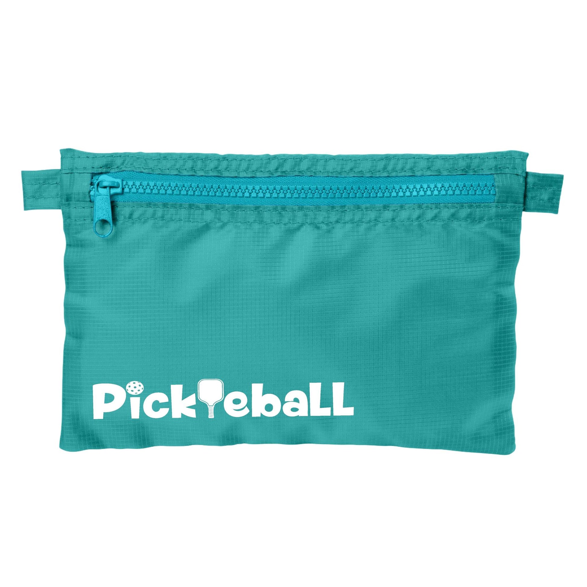 Pickleball | Pickleball Cosmetic Stash Pouch Bag | Small Size Court Stash Bag