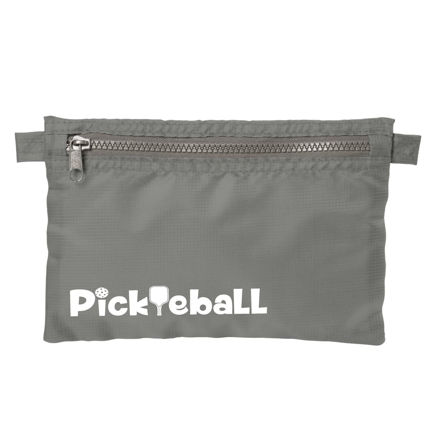 Pickleball | Pickleball Cosmetic Stash Pouch Bag | Small Size Court Stash Bag