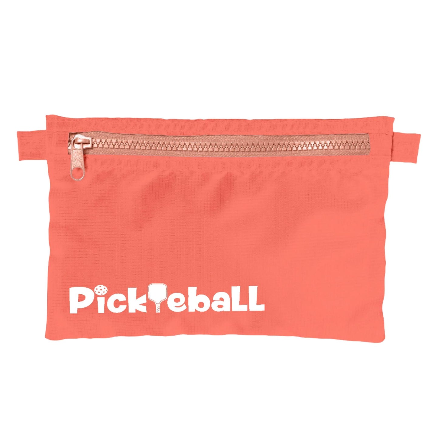 Pickleball | Pickleball Cosmetic Stash Pouch Bag | Small Size Court Stash Bag