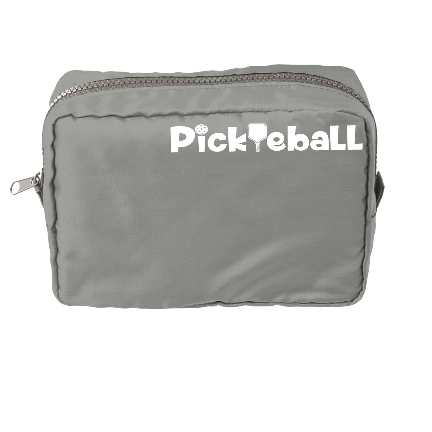 Pickleball | Pickleball Dimensional Cosmetic Pouch Bag | Small Size Court Dimensional Bag