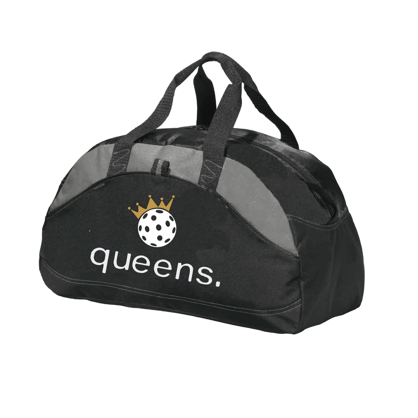 Pickleball Queens and Crown | Pickleball Sports Duffel | Medium Size Court Bag
