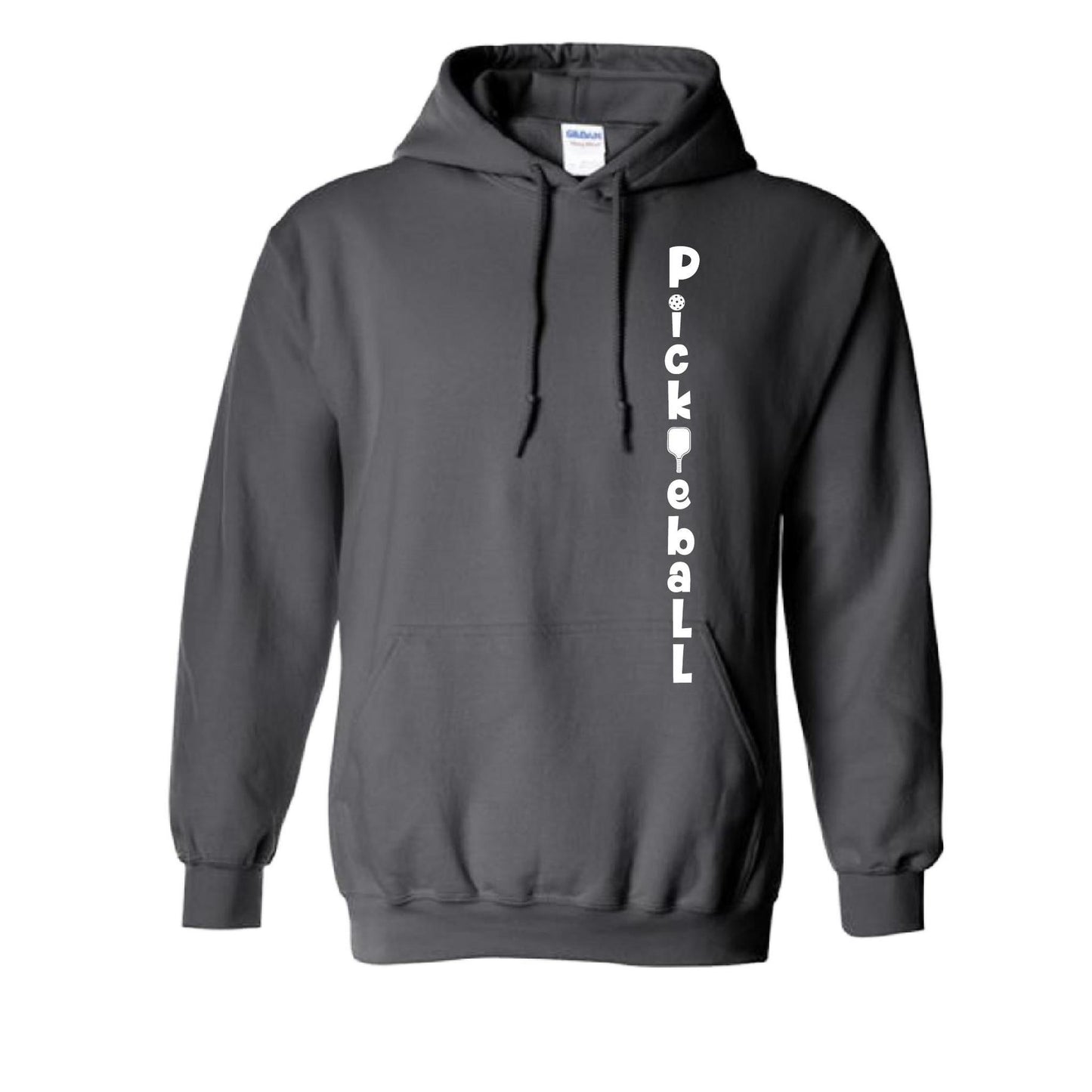 Pickleball Vertical (Customizable) | Unisex Hoodie Pickleball Sweatshirt | 50% Cotton 50% Polyester
