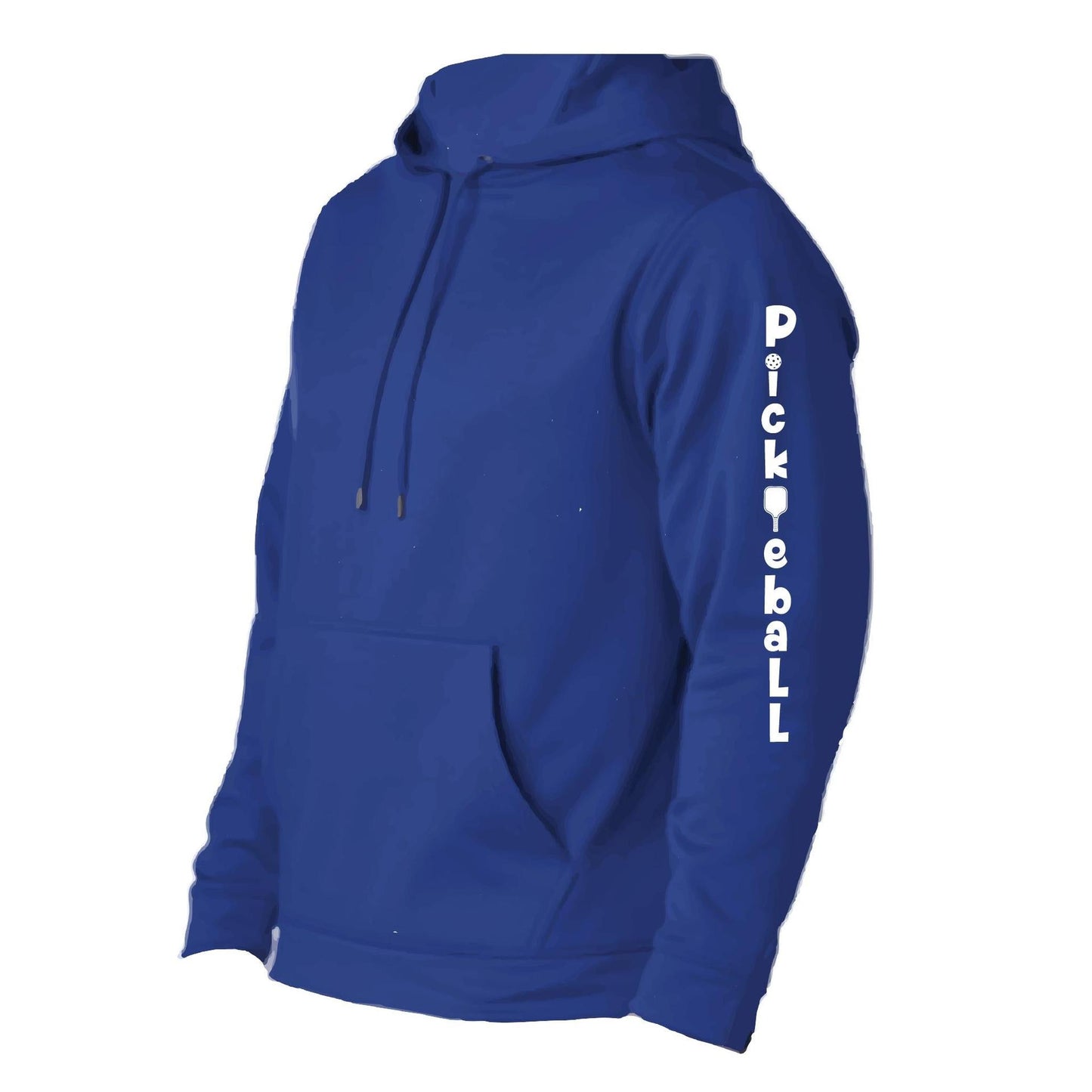 Pickleball Vertical (Customizable) | Unisex Hoodie Pickleball Sweatshirt | 50% Cotton 50% Polyester
