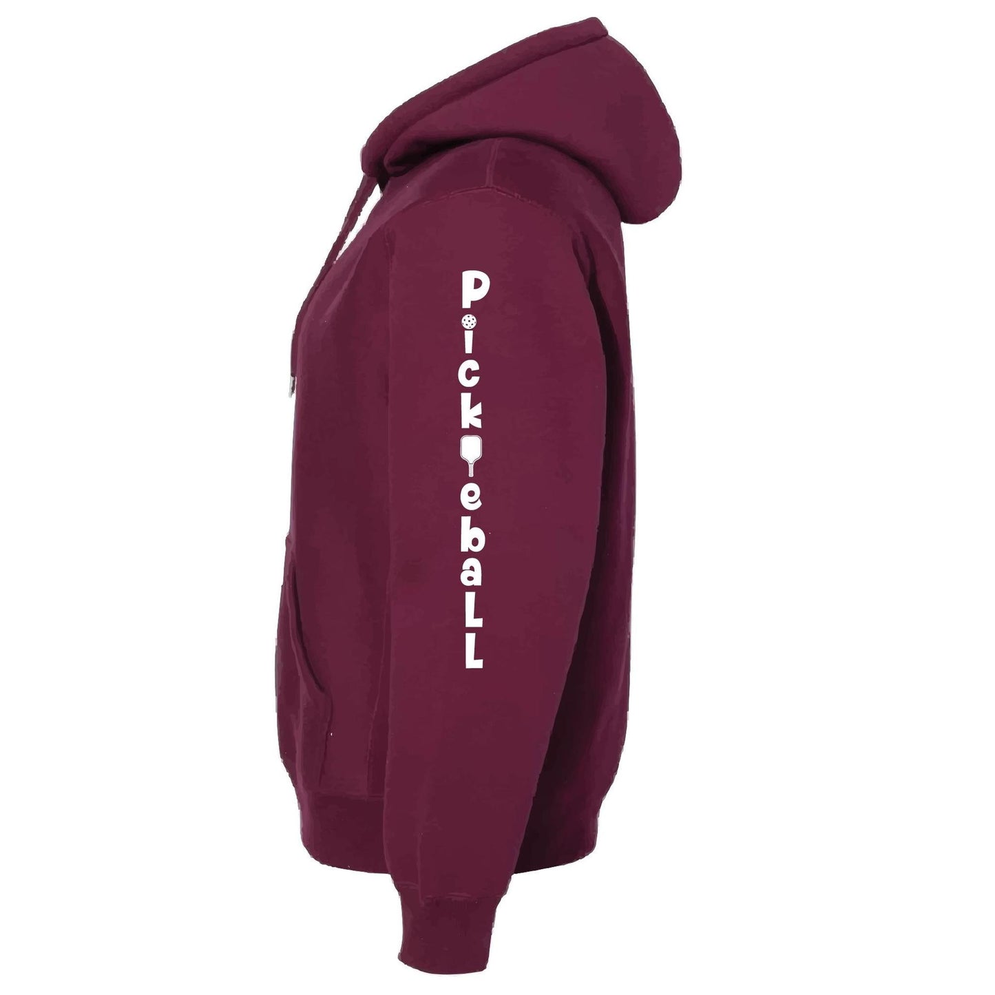 Pickleball Vertical (Customizable) | Unisex Hoodie Pickleball Sweatshirt | 50% Cotton 50% Polyester
