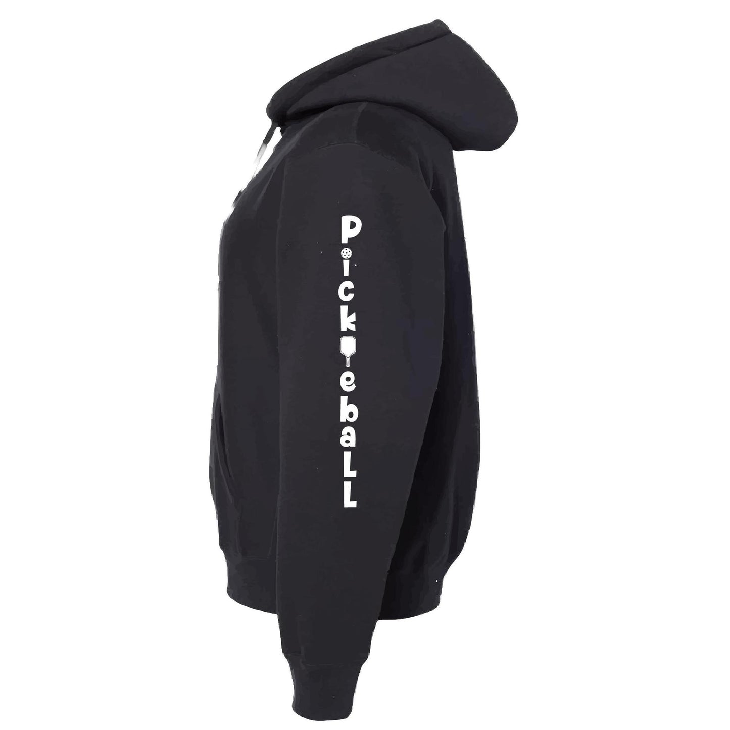 Pickleball Vertical (Customizable) | Unisex Hoodie Pickleball Sweatshirt | 50% Cotton 50% Polyester