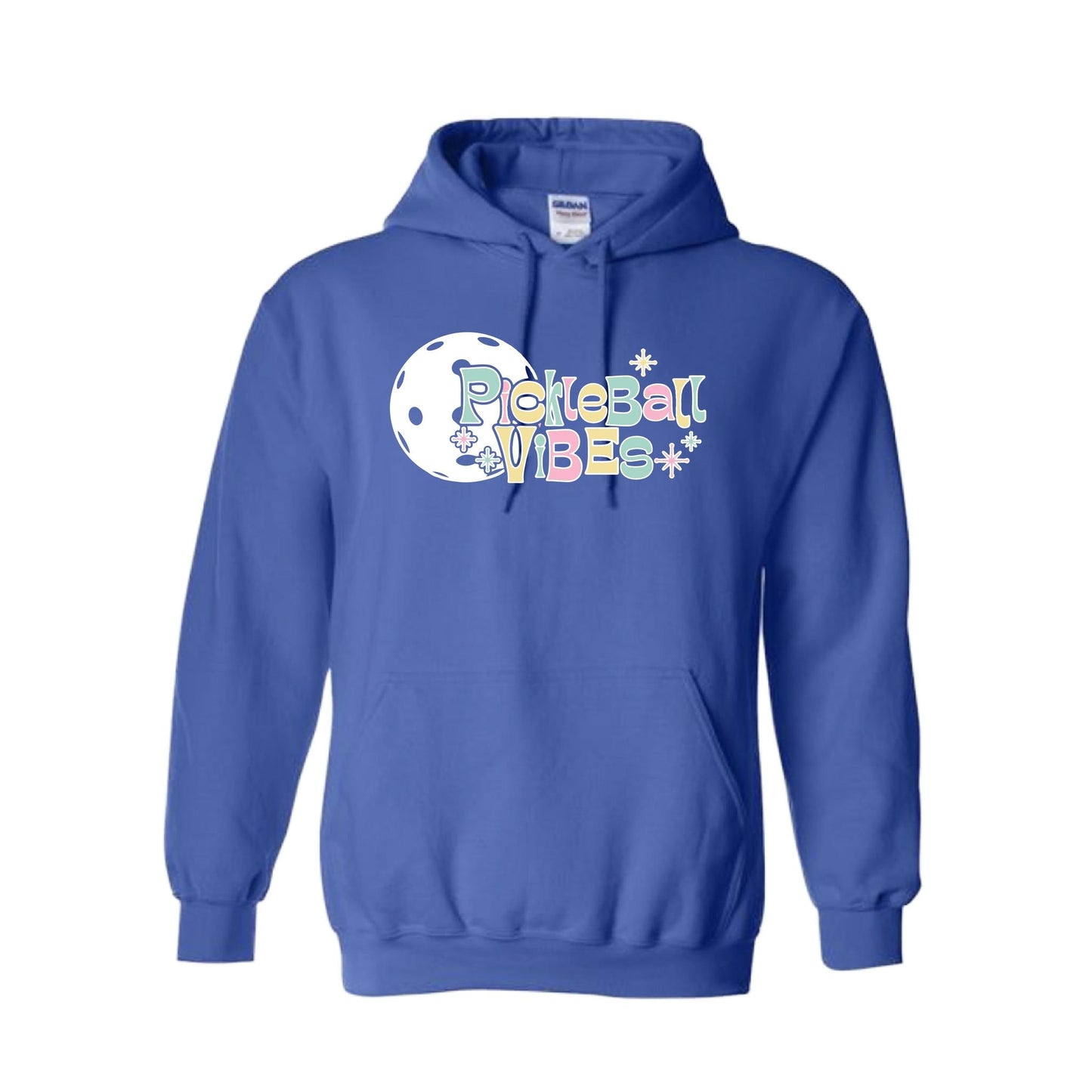 Pickleball Vibes | Unisex Hoodie Athletic Sweatshirt | 50% Cotton/50% Polyester