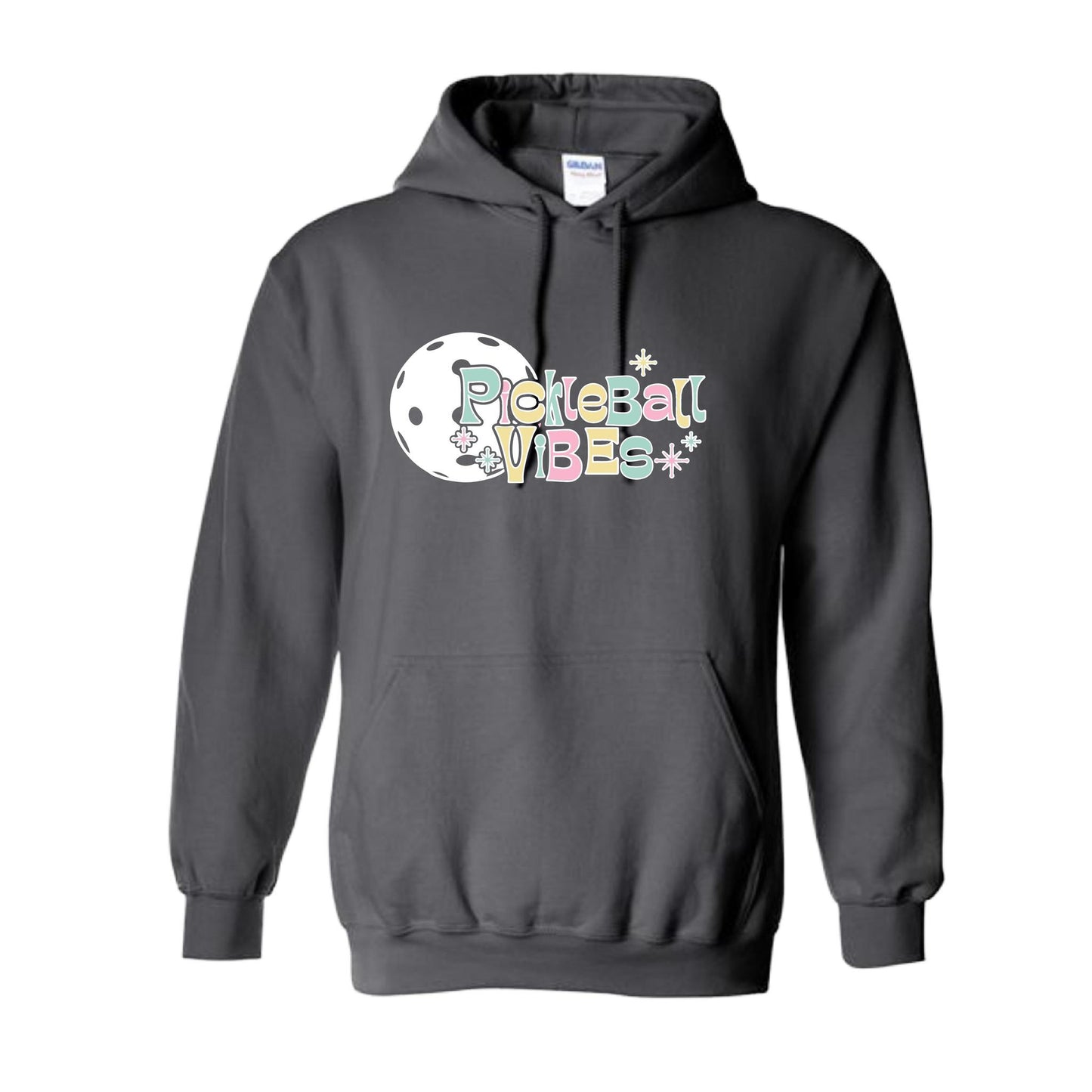 Pickleball Vibes | Unisex Hoodie Athletic Sweatshirt | 50% Cotton/50% Polyester