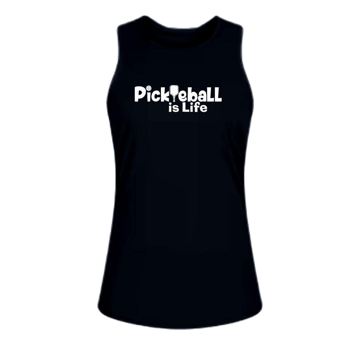 Pickleball is Life | Women's Split Back or Tied Back Pickleball Tank | 80/20 Nylon Spandex Mix