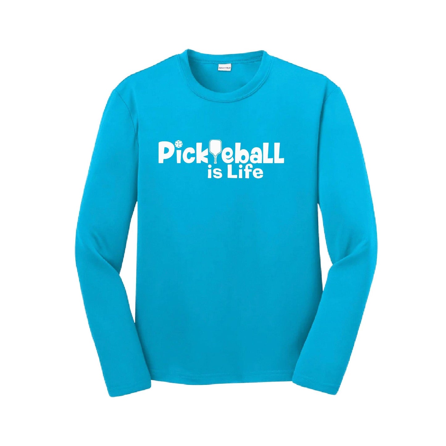 Pickleball is Life | Youth Long Sleeve Pickleball Performance T-Shirts | 100% Polyester