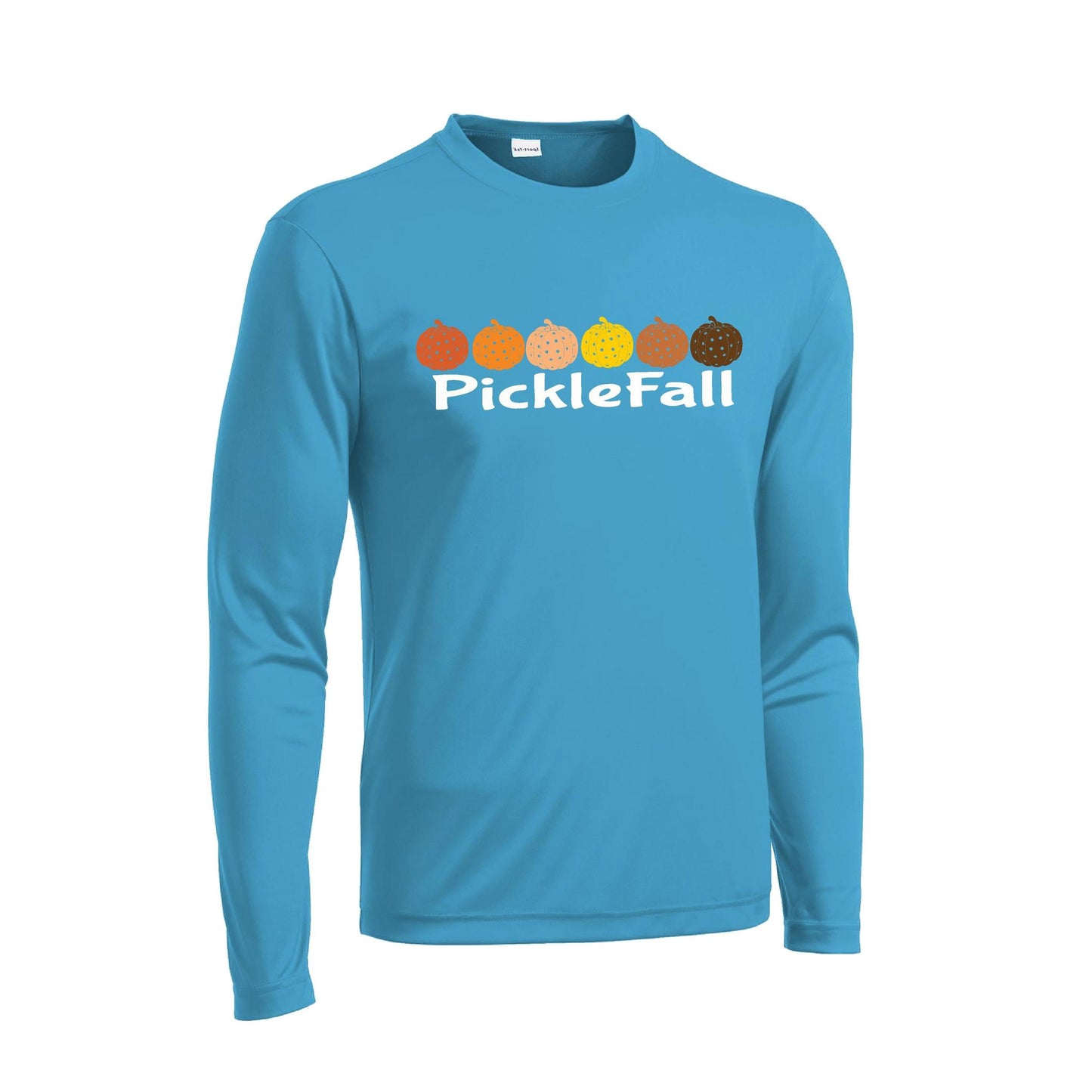Picklefall | Men's Long Sleeve Athletic Performance T-Shirt | 100% Polyester