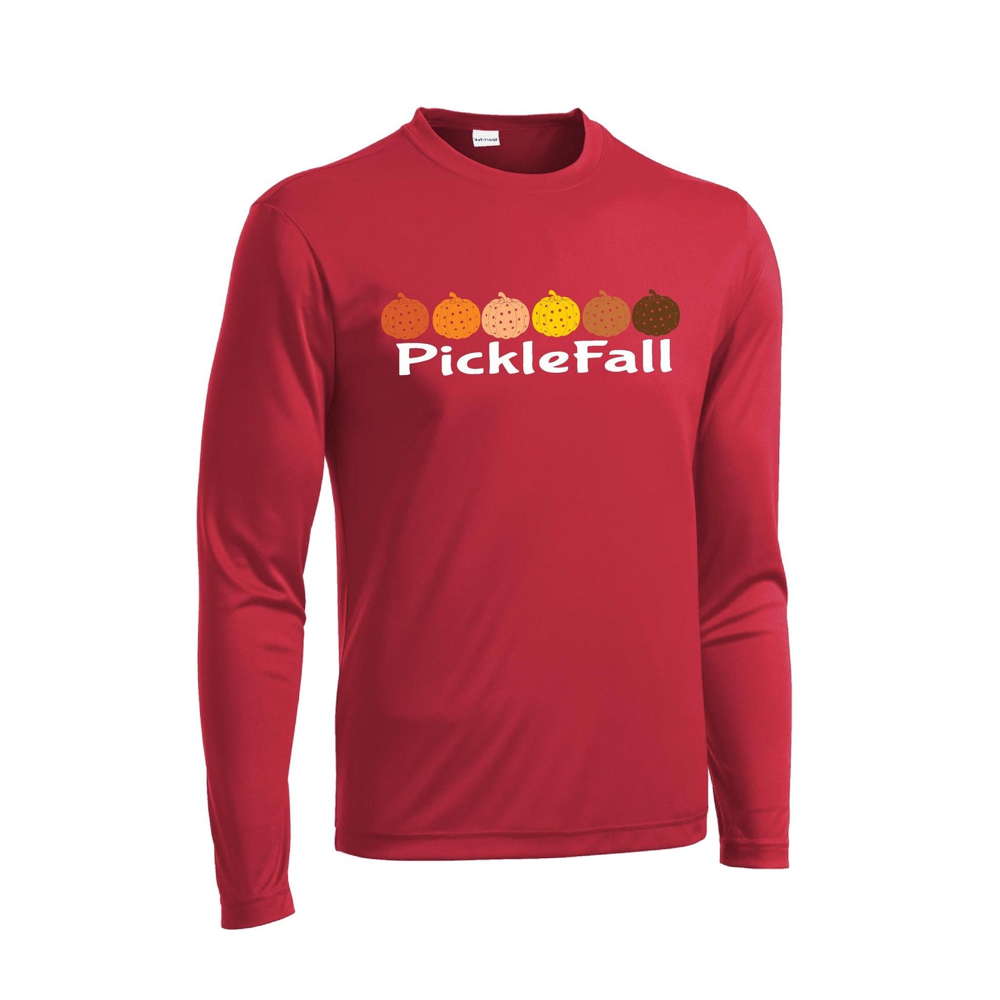 Picklefall | Men's Long Sleeve Athletic Performance T-Shirt | 100% Polyester
