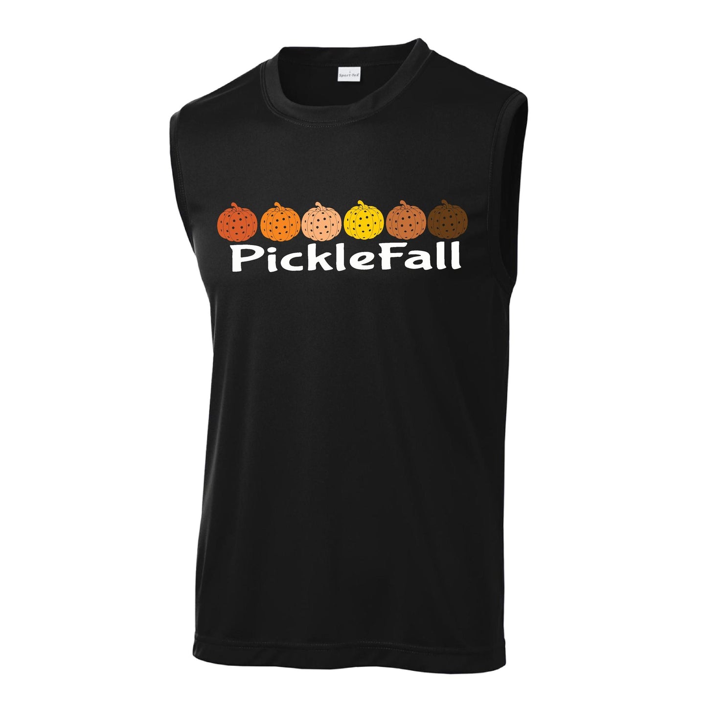Picklefall | Men's Sleeveless Athletic Performance T-Shirt | 100% Polyester