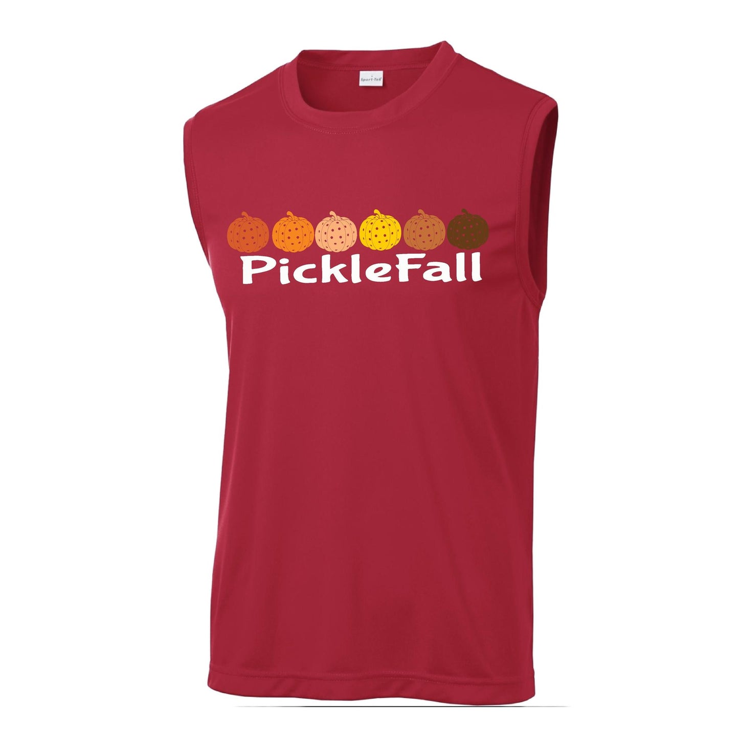 Picklefall | Men's Sleeveless Athletic Performance T-Shirt | 100% Polyester