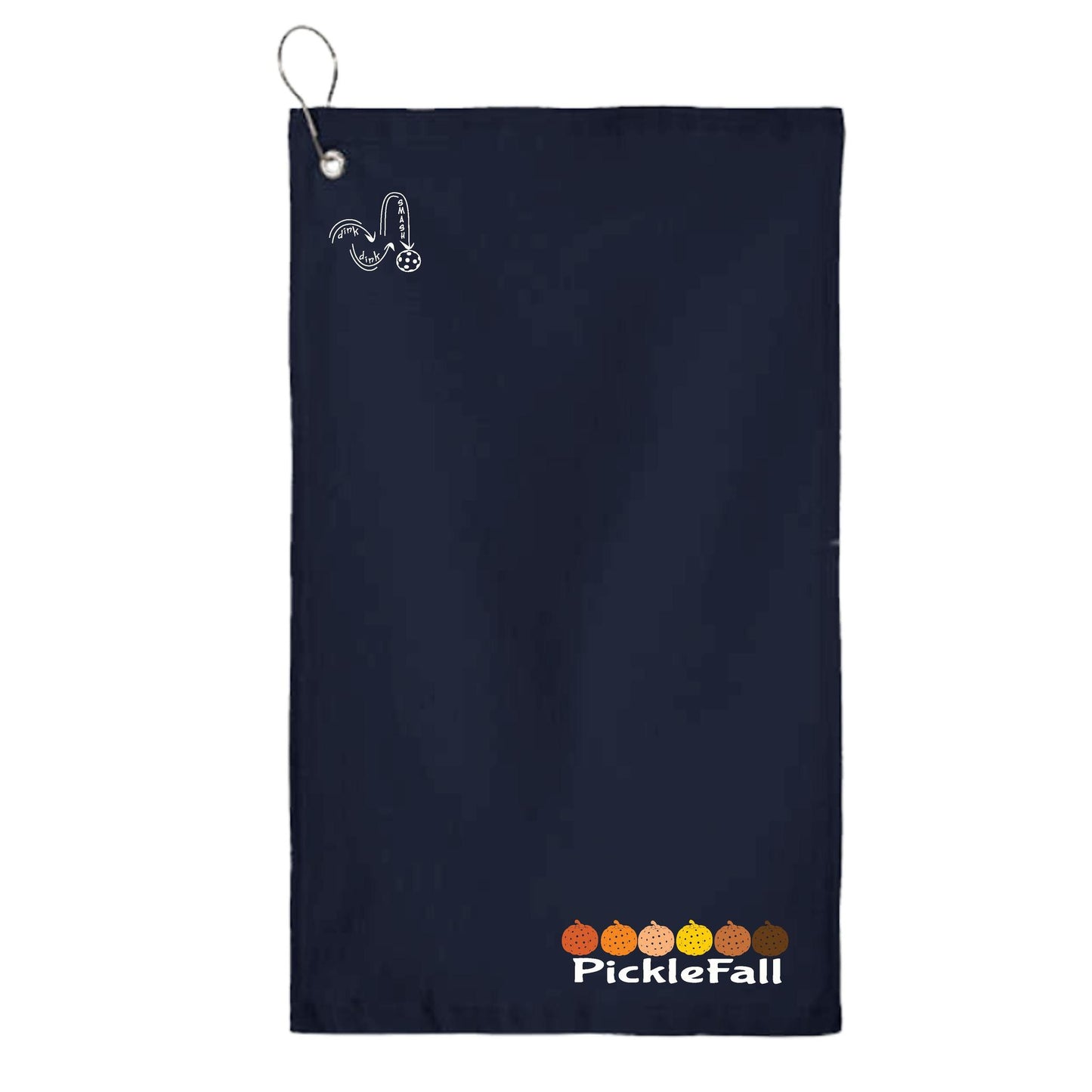 Picklefall | Pickleball Court Towels | Grommeted 100% Cotton Terry Velour