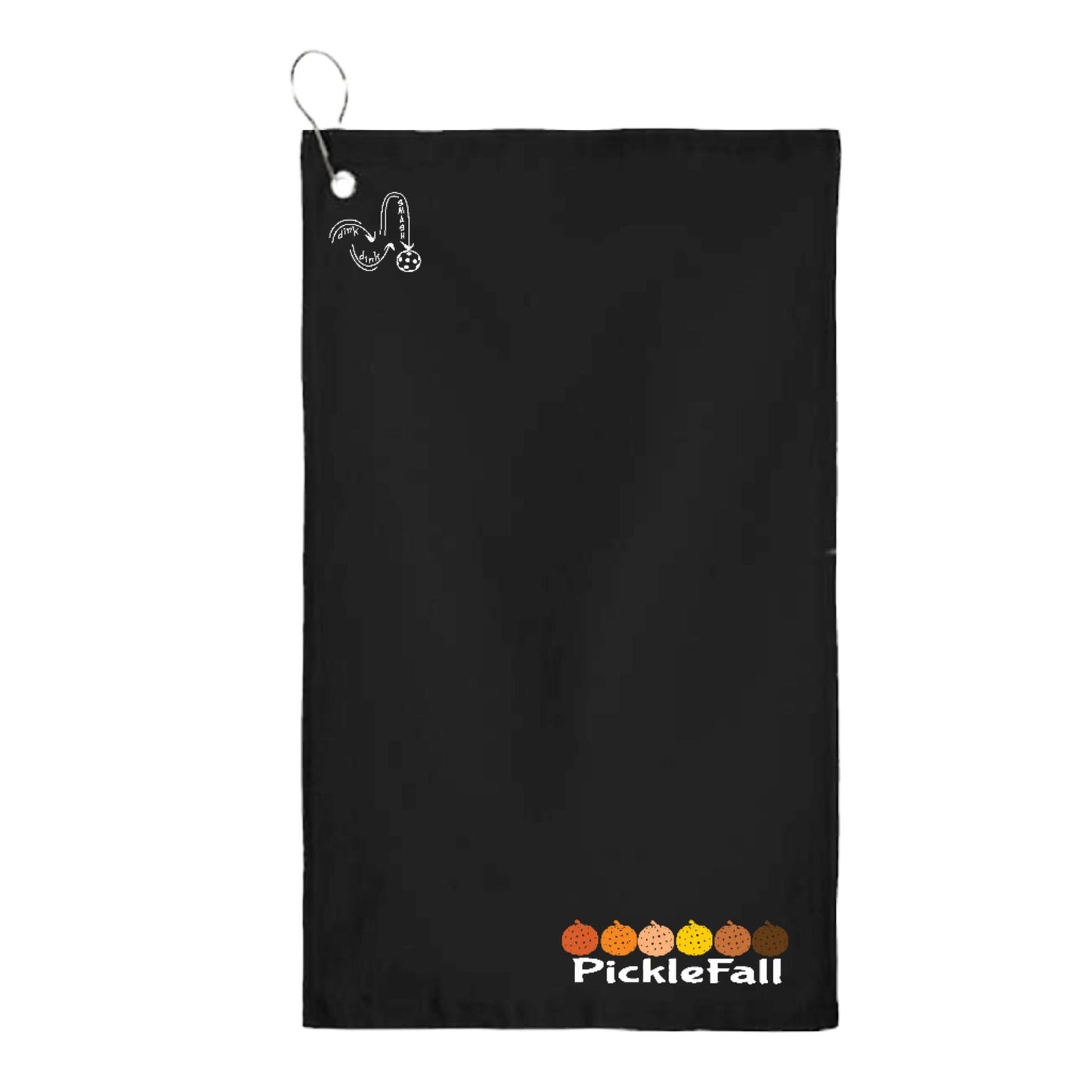 Picklefall | Pickleball Court Towels | Grommeted 100% Cotton Terry Velour