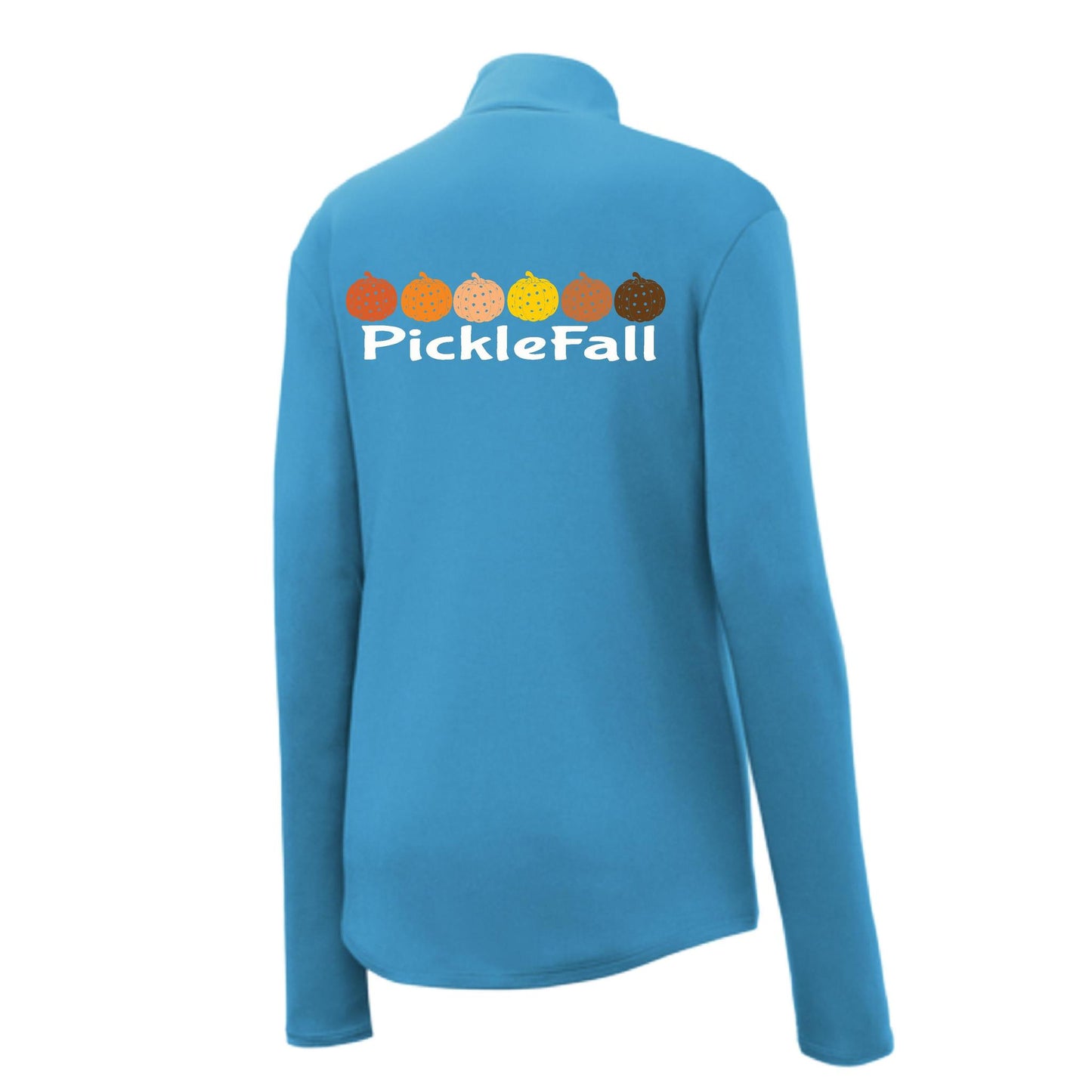 Picklefall | Women's 1/4 Zip Pickleball Performance Pullover Shirt | 100% Polyester