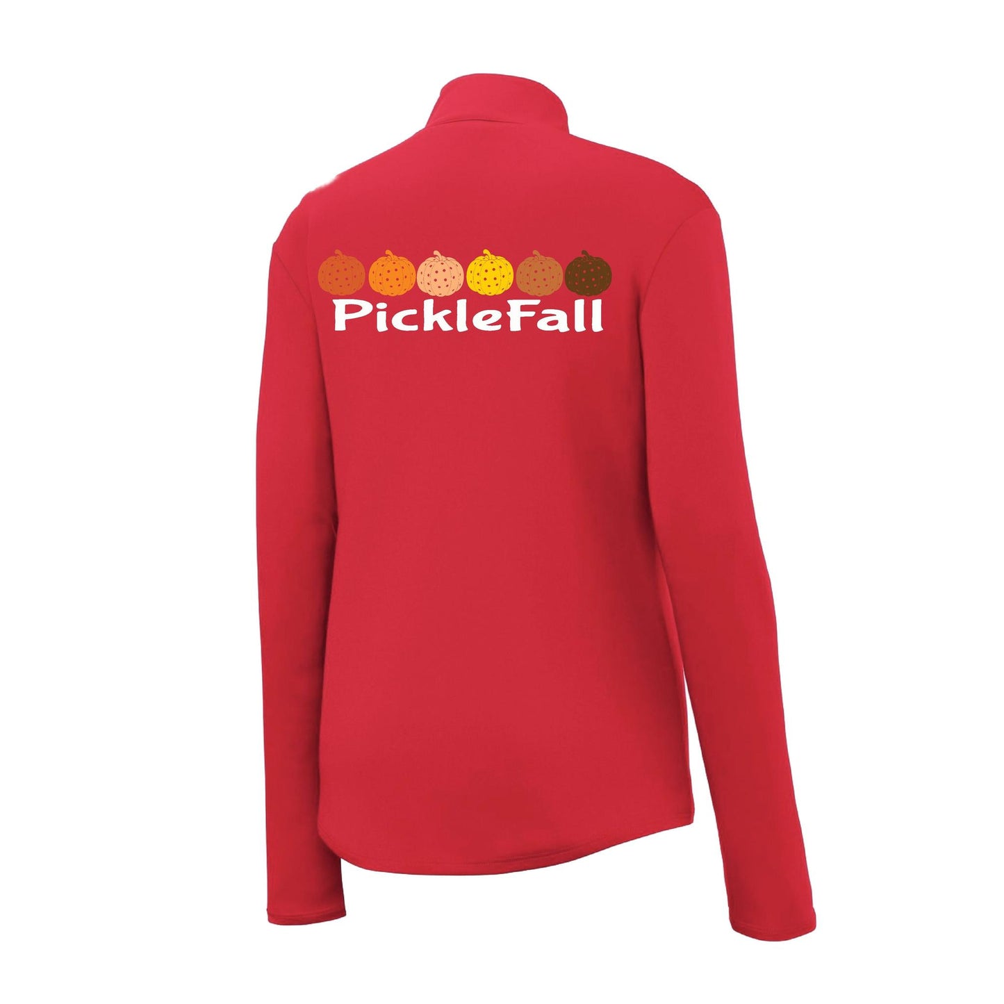 Picklefall | Women's 1/4 Zip Pickleball Performance Pullover Shirt | 100% Polyester