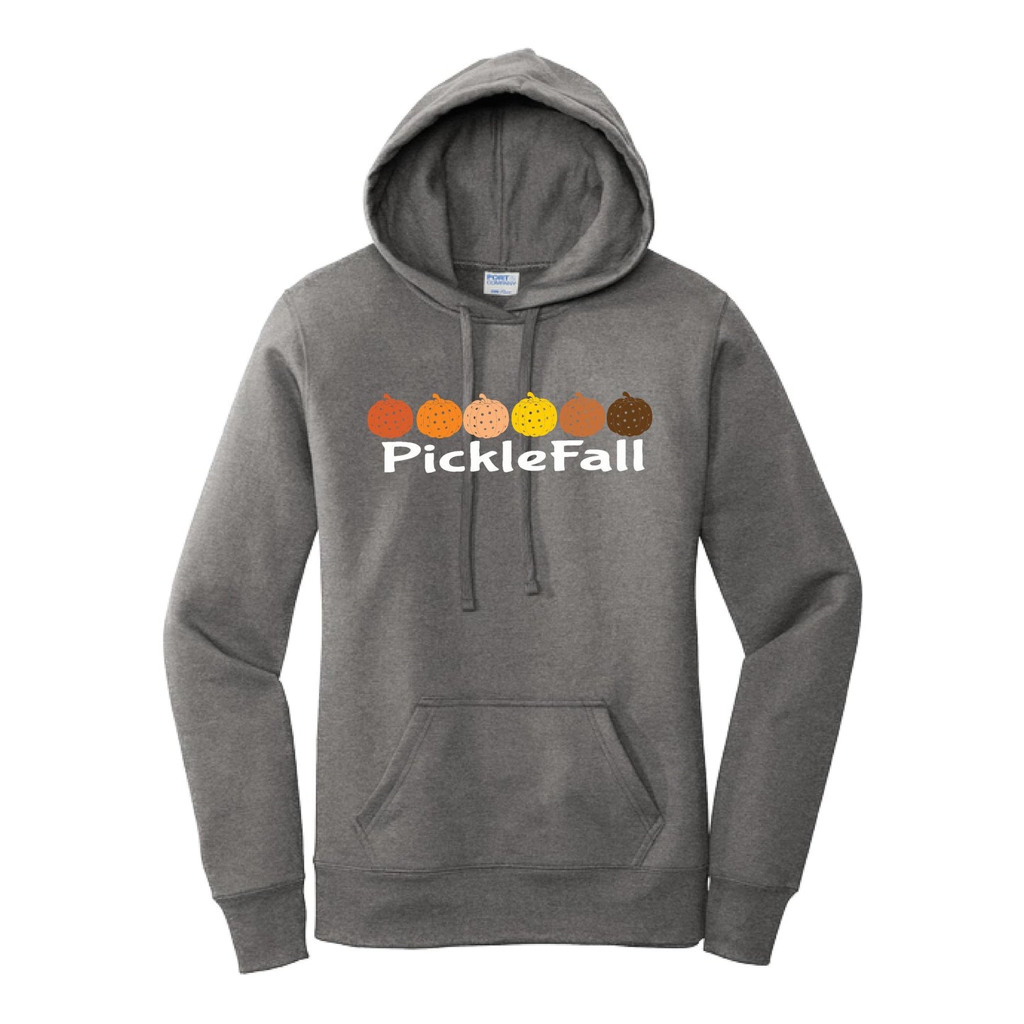Picklefall | Women’s Fitted Hoodie Pickleball Sweatshirt | 50% Cotton 50% Poly Fleece
