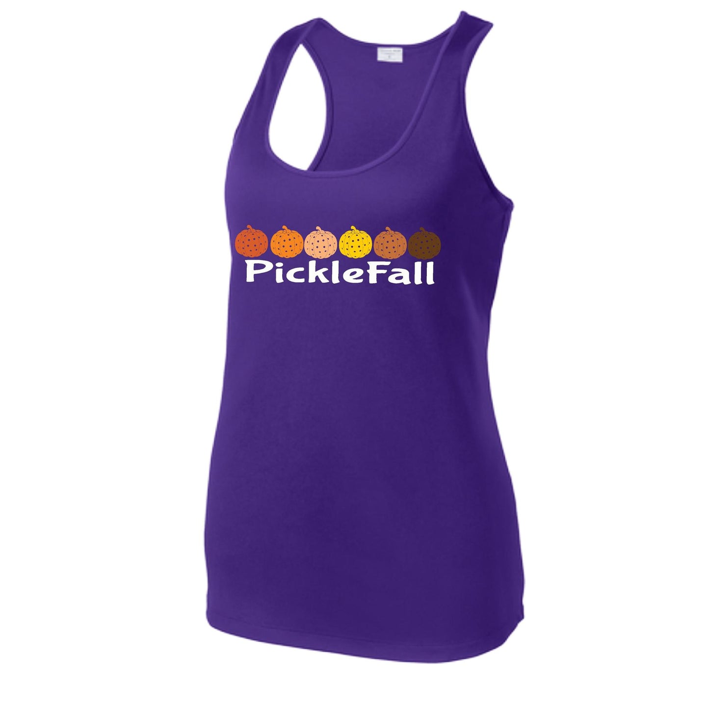 Picklefall | Women's Racerback Pickleball Tank | 100% Polyester