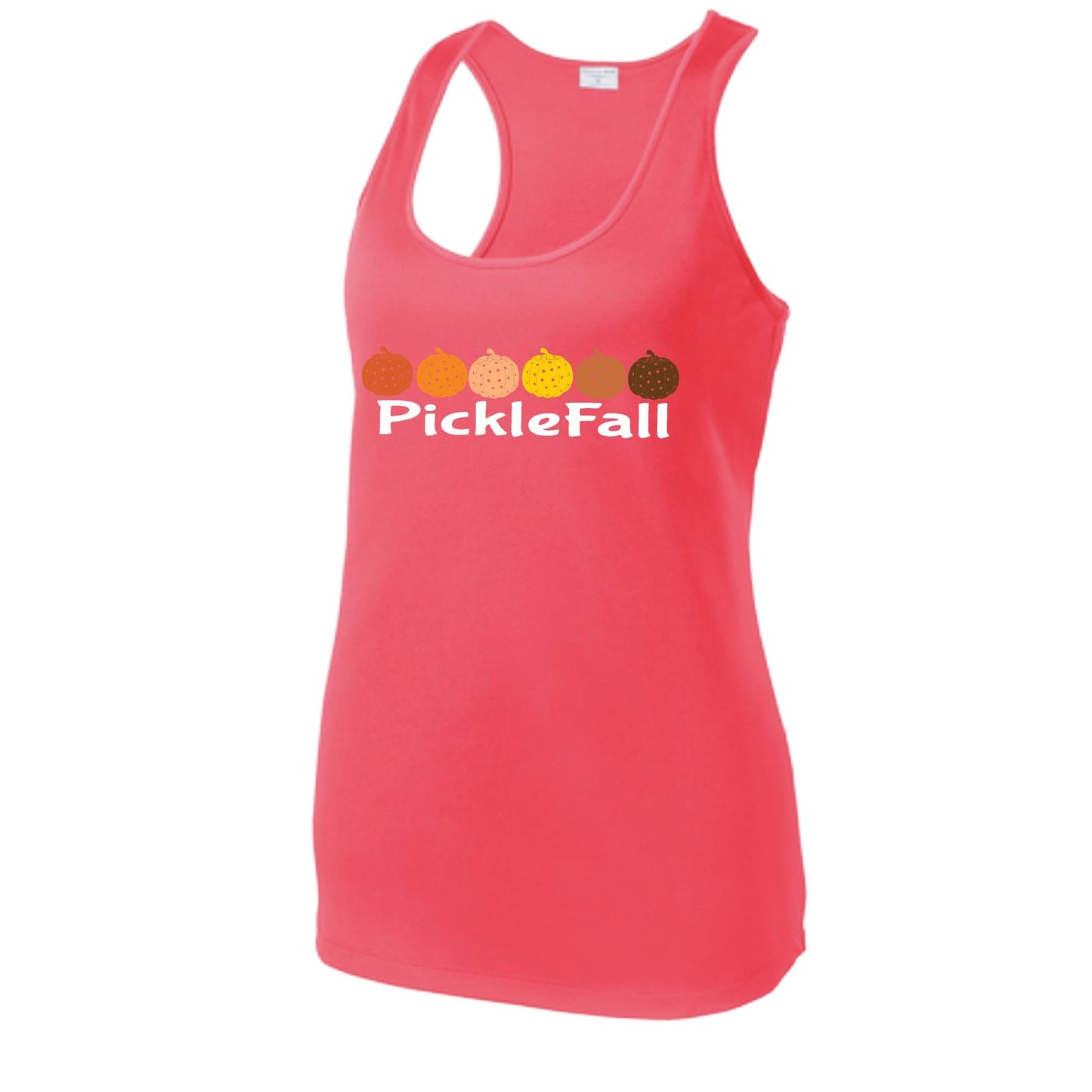 Picklefall | Women's Racerback Pickleball Tank | 100% Polyester