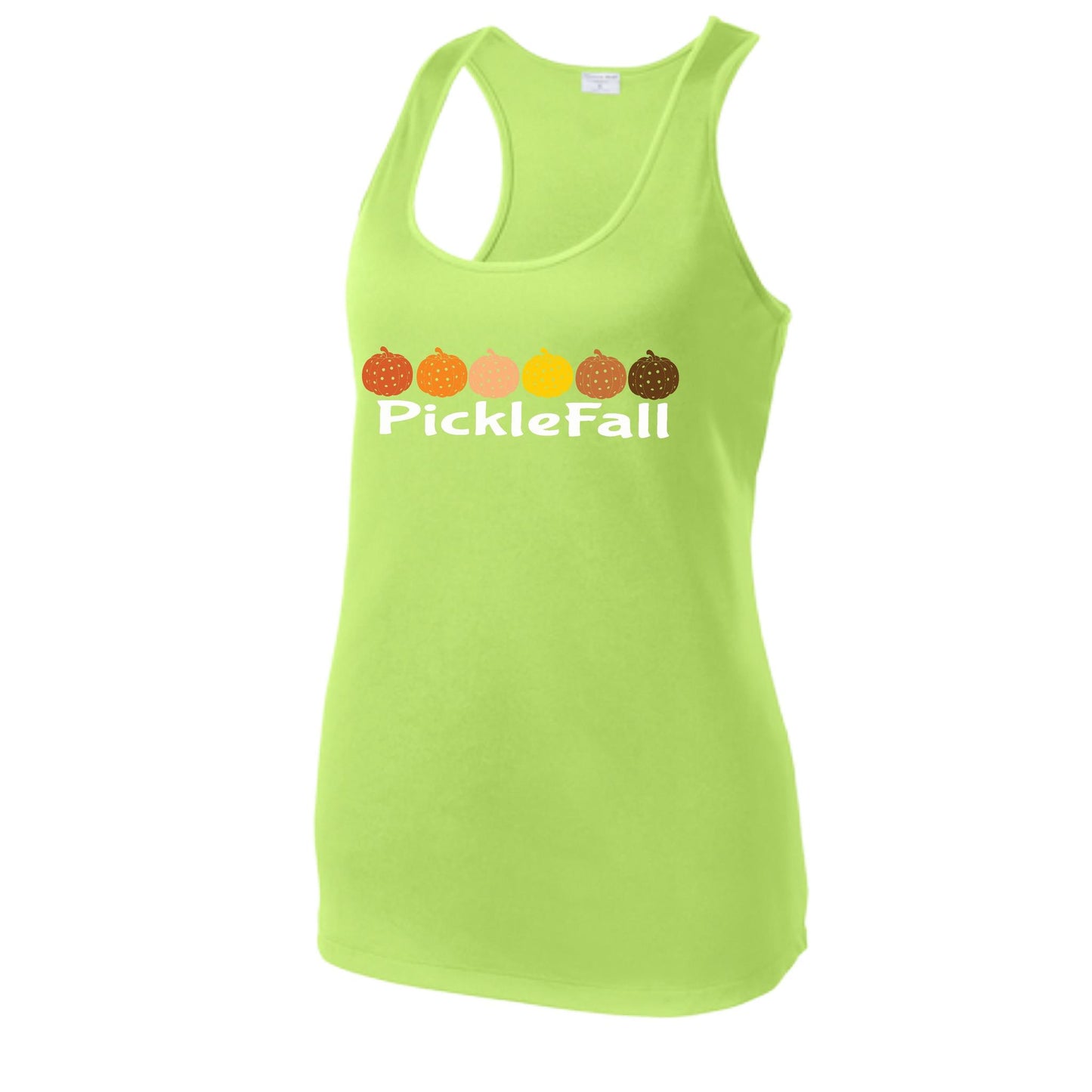 Picklefall | Women's Racerback Pickleball Tank | 100% Polyester