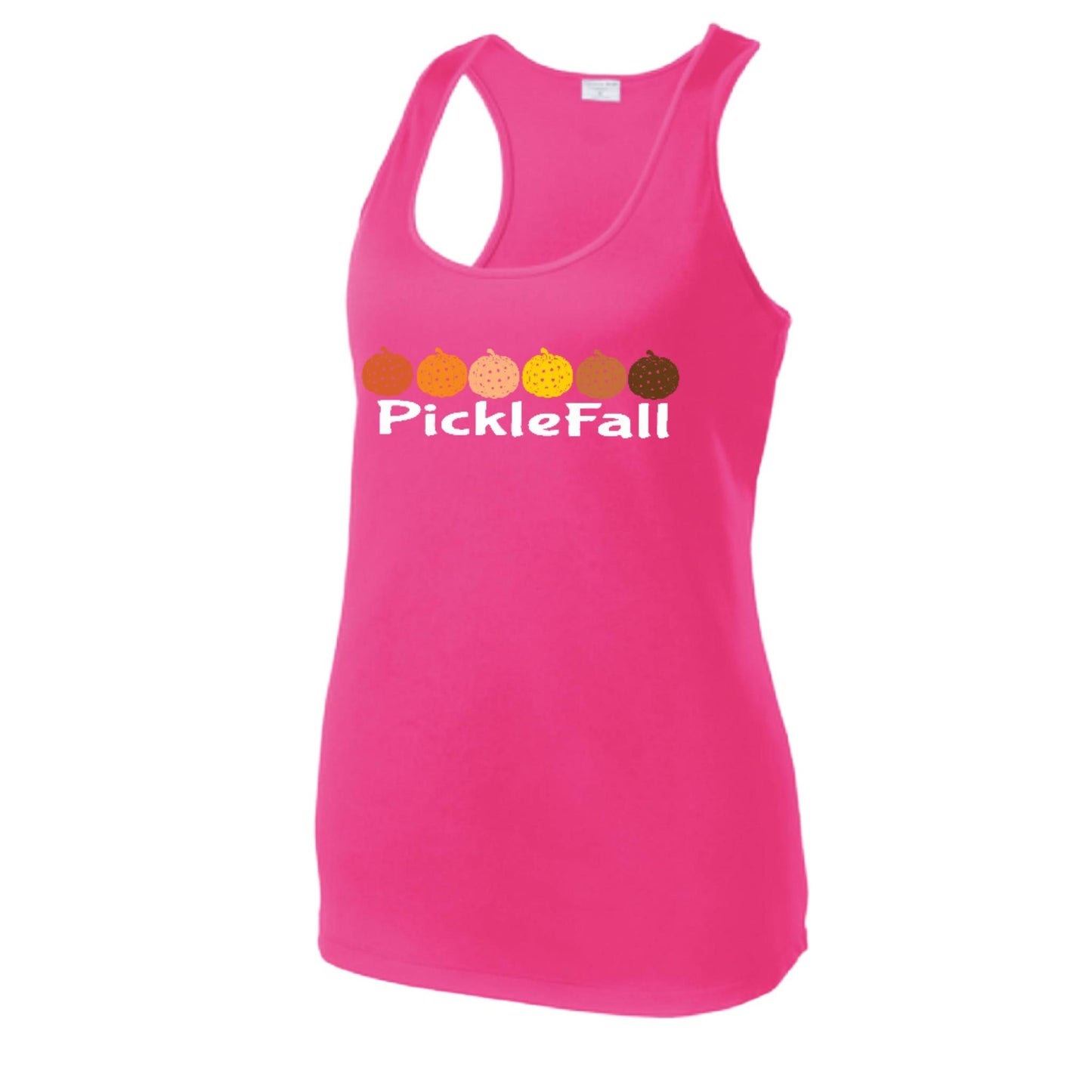 Picklefall | Women's Racerback Pickleball Tank | 100% Polyester