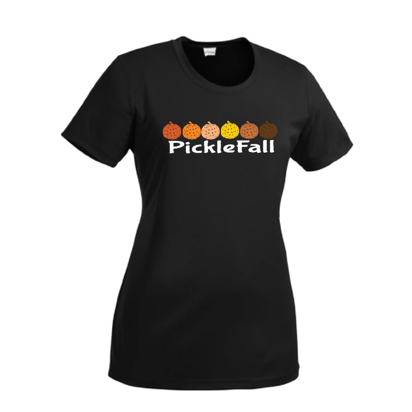 Picklefall | Women’s Short Sleeve Crewneck Pickleball Performance T-Shirts | 100% Polyester