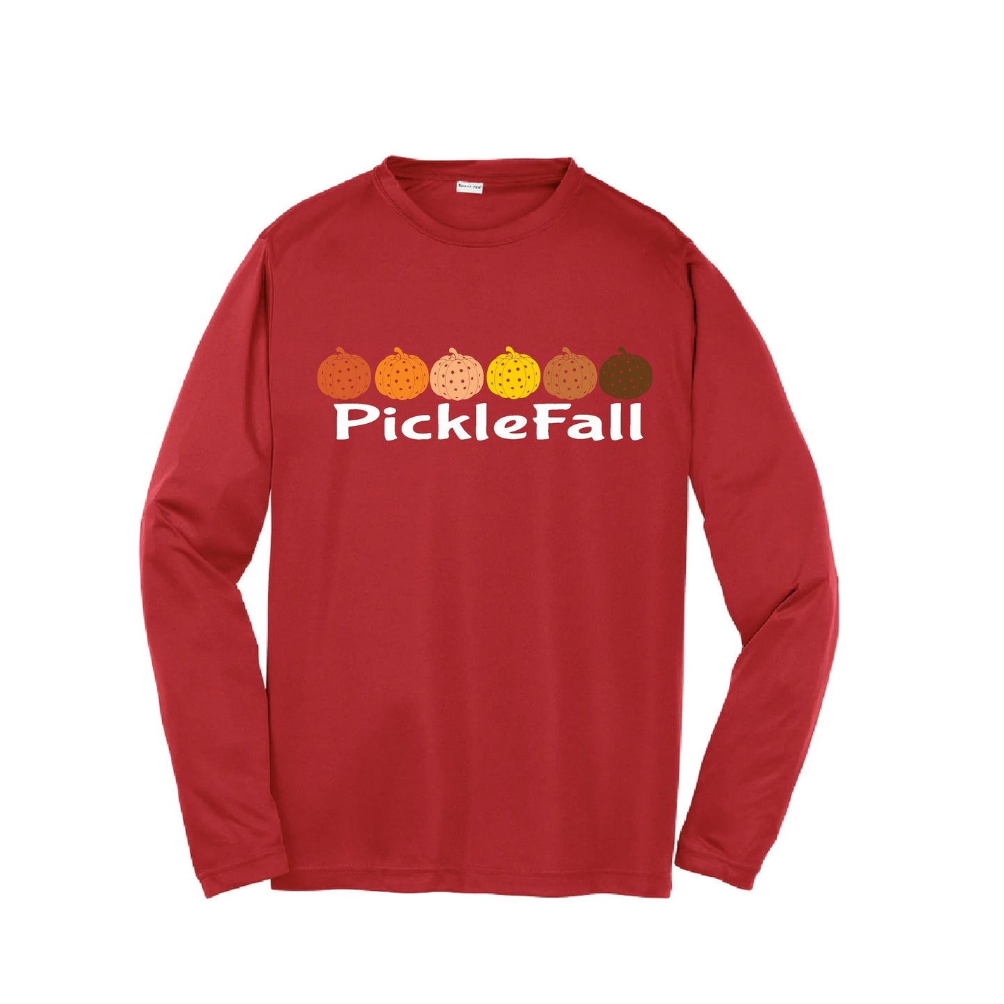 Picklefall | Youth Long Sleeve Pickleball Performance T-Shirts | 100% Polyester