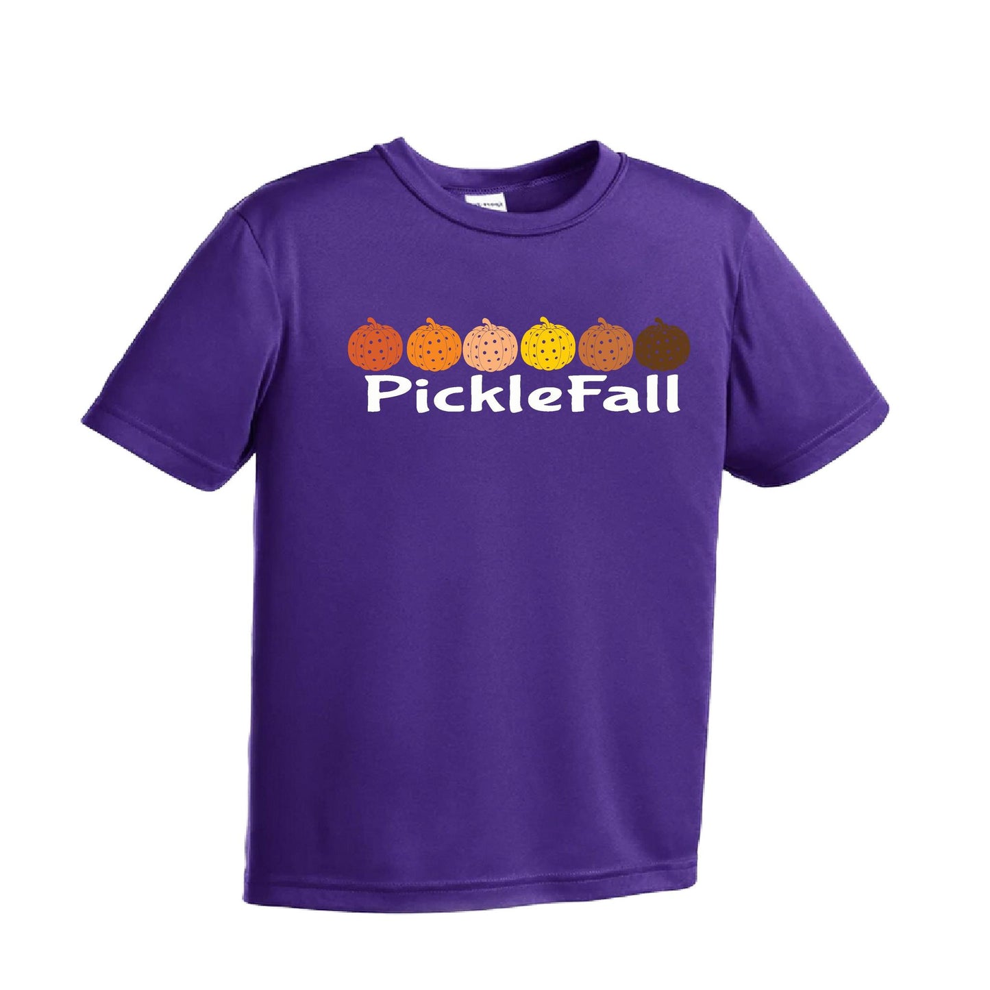 Picklefall | Youth Short Sleeve Pickleball Performance T-Shirt | 100% Polyester