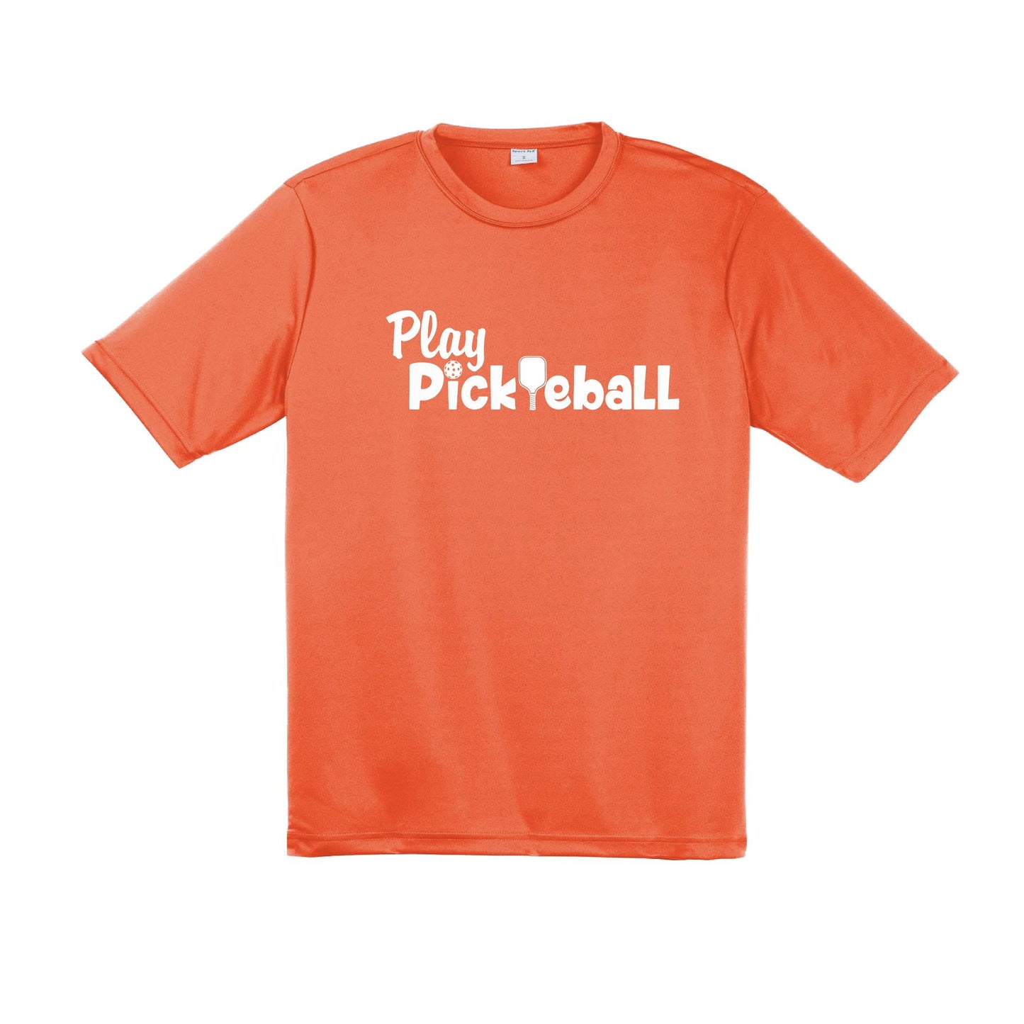 Play Pickleball | Men's Short Sleeve Pickleball Performance T-Shirt | 100% Polyester