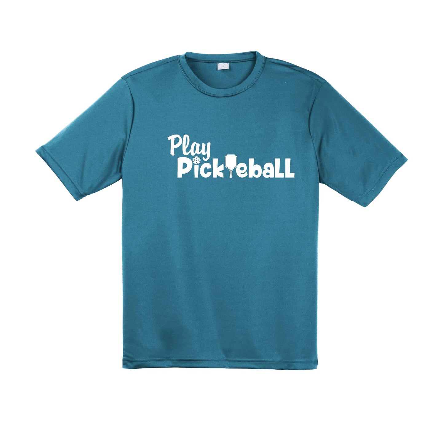 Play Pickleball | Men's Short Sleeve Pickleball Performance T-Shirt | 100% Polyester
