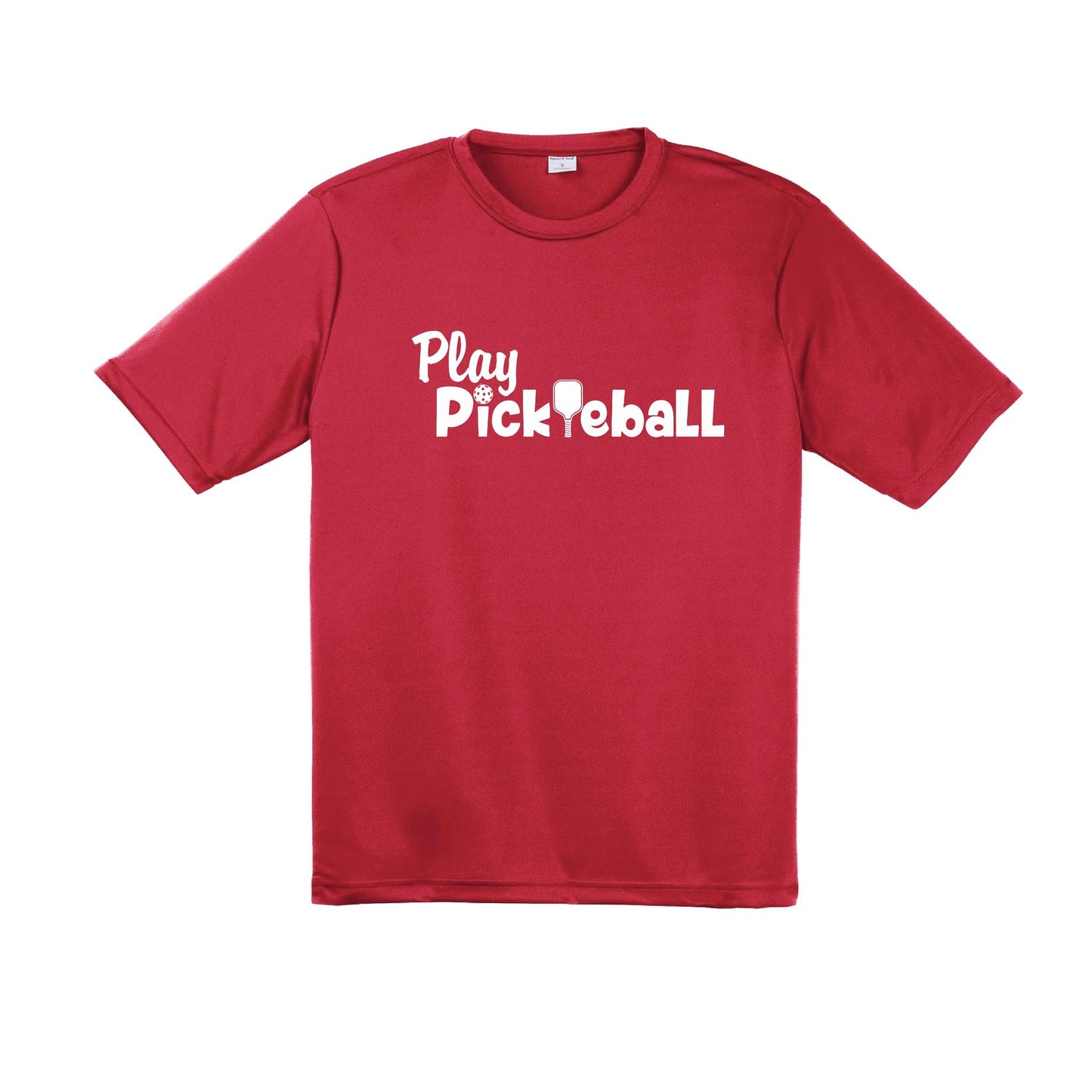 Play Pickleball | Men's Short Sleeve Pickleball Performance T-Shirt | 100% Polyester