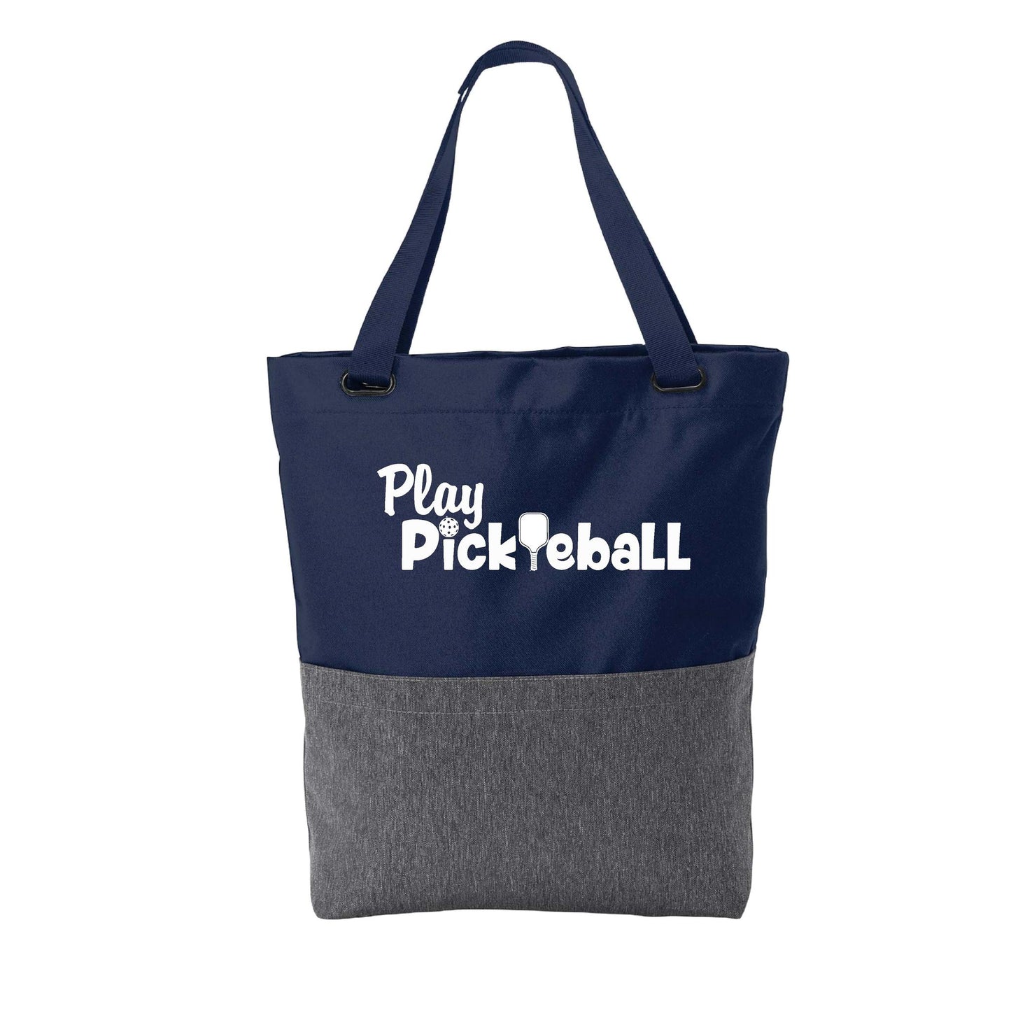 Play Pickleball | Pickleball Sports Convertible Tote Bag | Medium Size Court Tote Bag