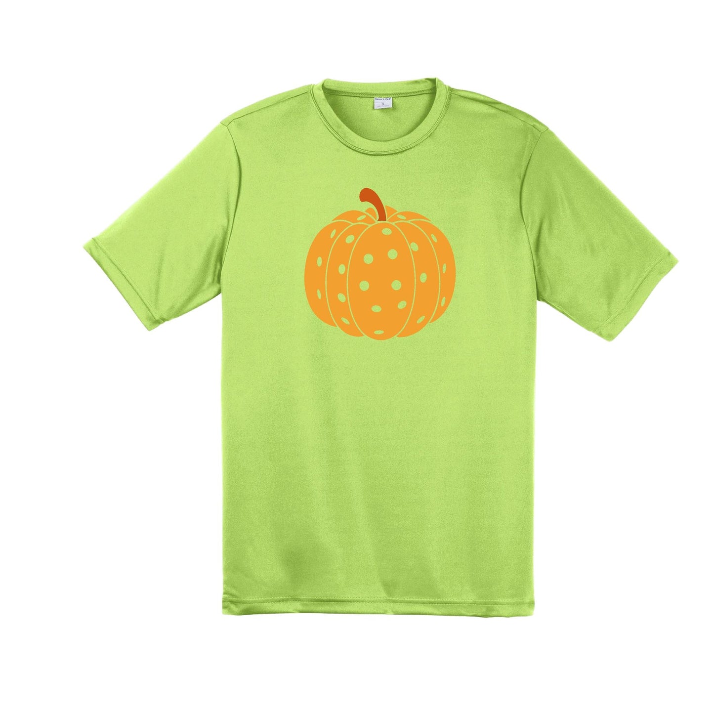 Pumpkin Pickleball | Men's Short Sleeve Athletic Performance T-Shirt | 100% Polyester