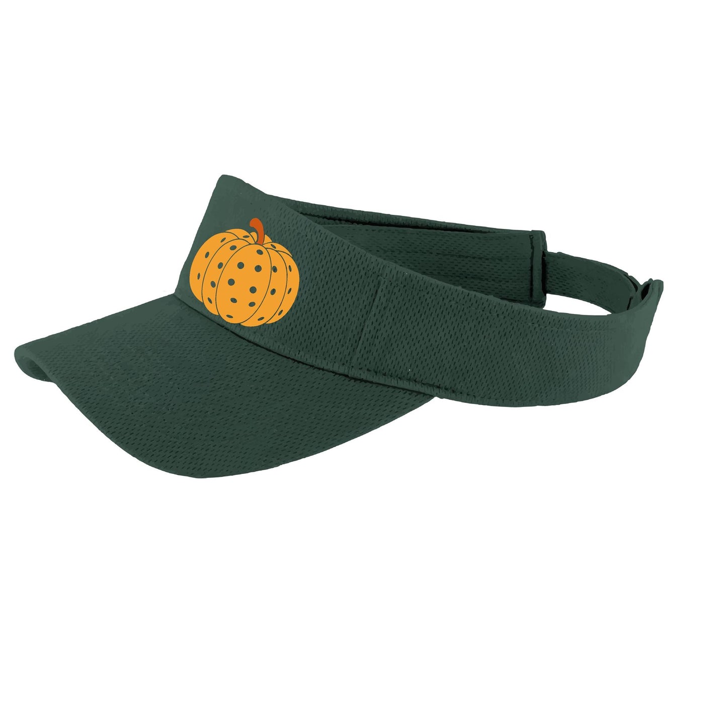 Pumpkin Pickleball | Pickleball Visors | Moisture Wicking 100% Polyester