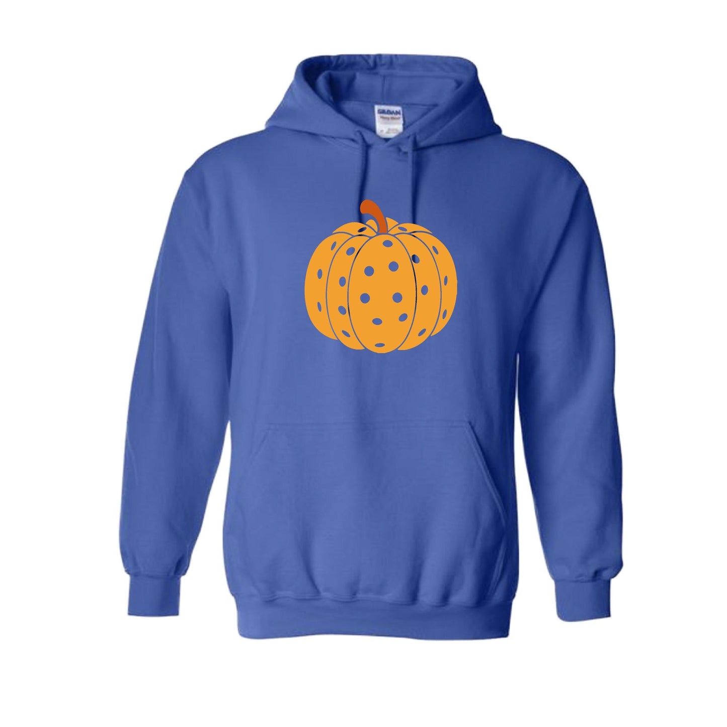 Pumpkin Pickleball | Unisex Hoodie Athletic Sweatshirt | 50% Cotton/50% Polyester