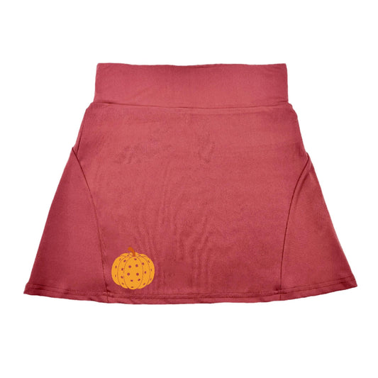 Pumpkin Pickleball | Women's Flirty Pickleball Skort