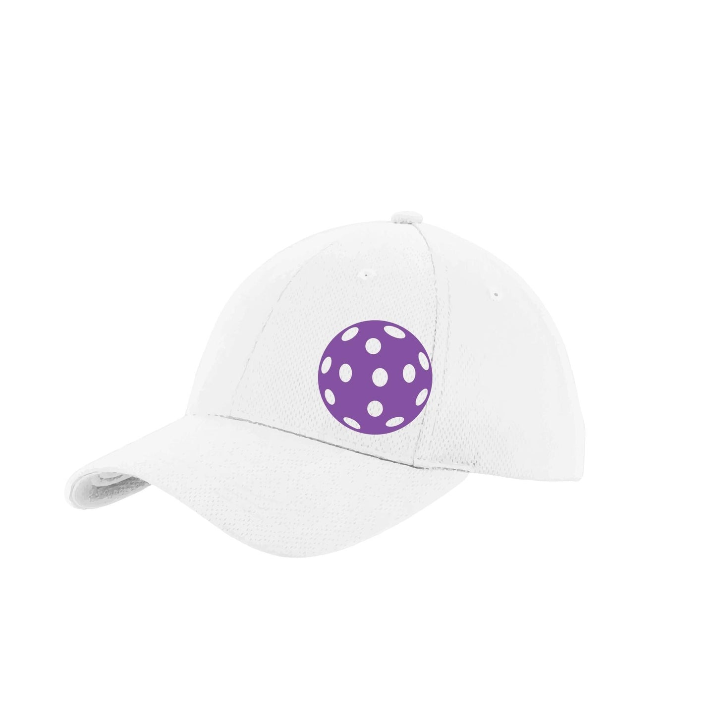 Purple Pickleball (Customizable) | Pickleball Hat | Moisture-Wicking 100% Polyester