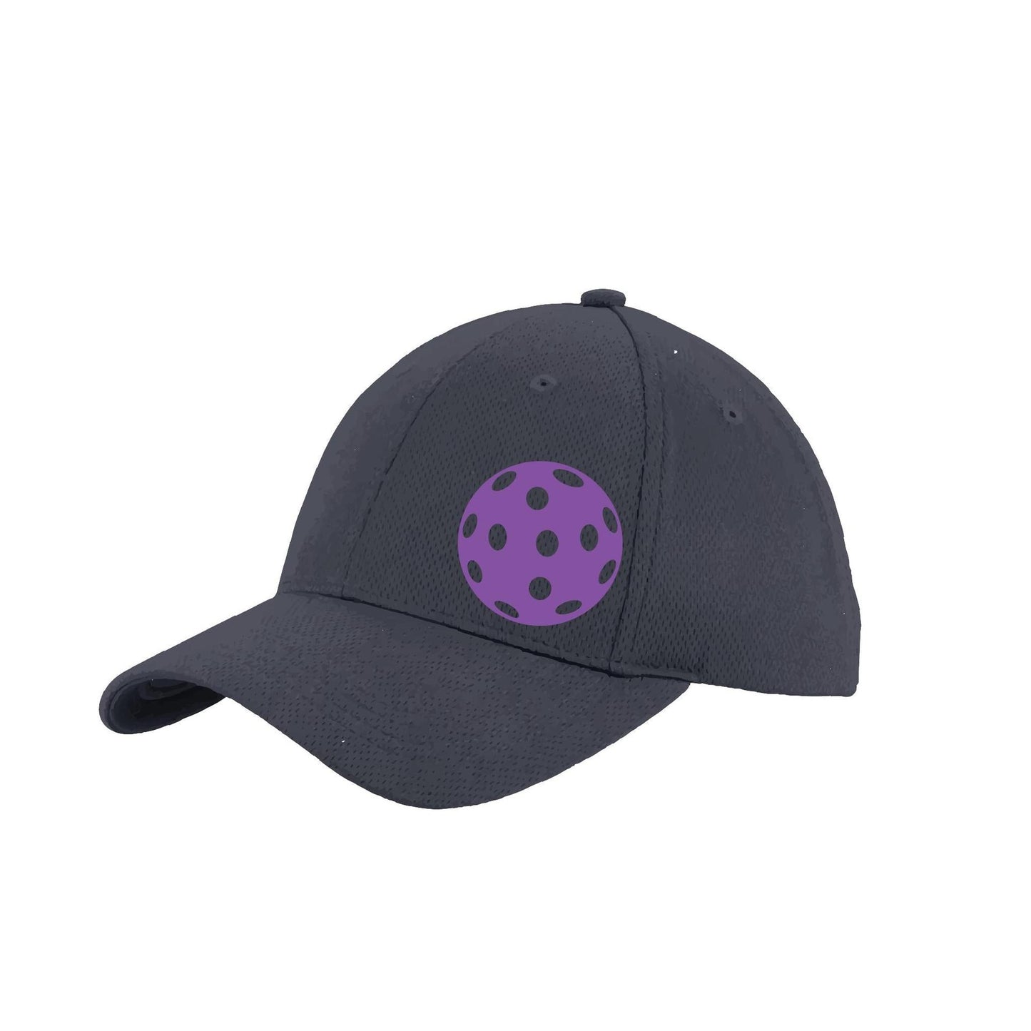 Purple Pickleball (Customizable) | Pickleball Hat | Moisture-Wicking 100% Polyester