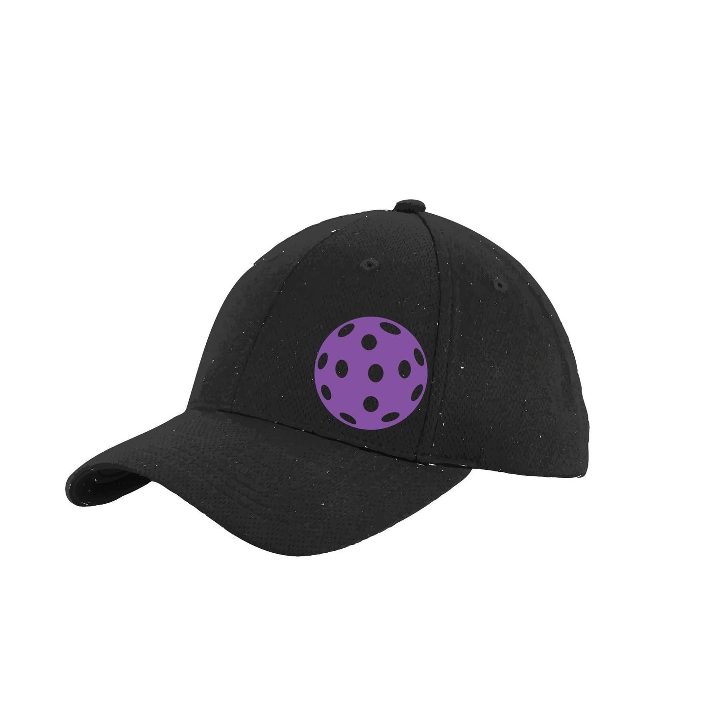 Purple Pickleball (Customizable) | Pickleball Hat | Moisture-Wicking 100% Polyester