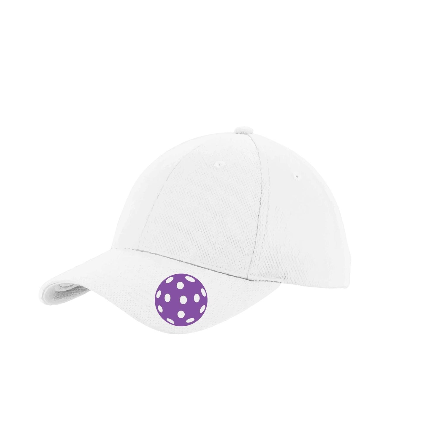 Purple Pickleball (Customizable) | Pickleball Hat | Moisture-Wicking 100% Polyester