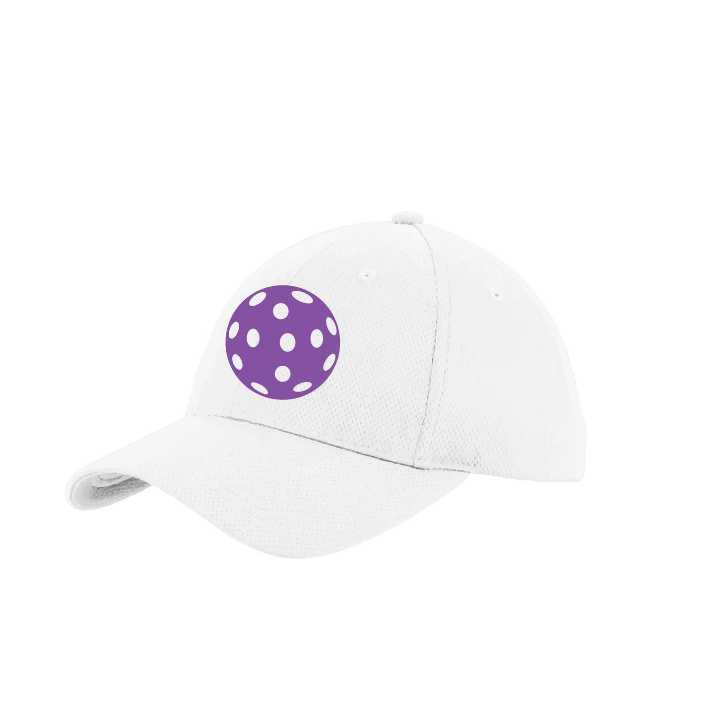 Purple Pickleball (Customizable) | Pickleball Hat | Moisture-Wicking 100% Polyester
