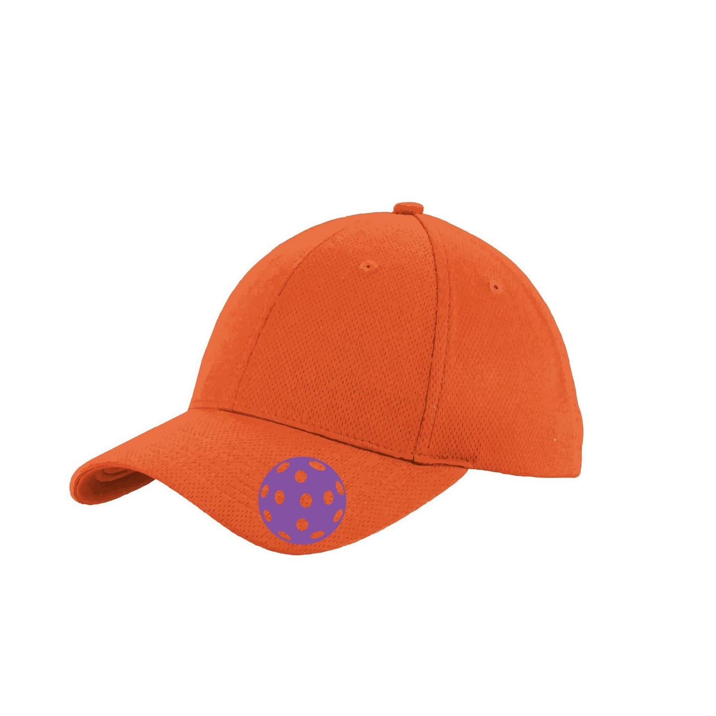 Purple Pickleball (Customizable) | Pickleball Hat | Moisture-Wicking 100% Polyester